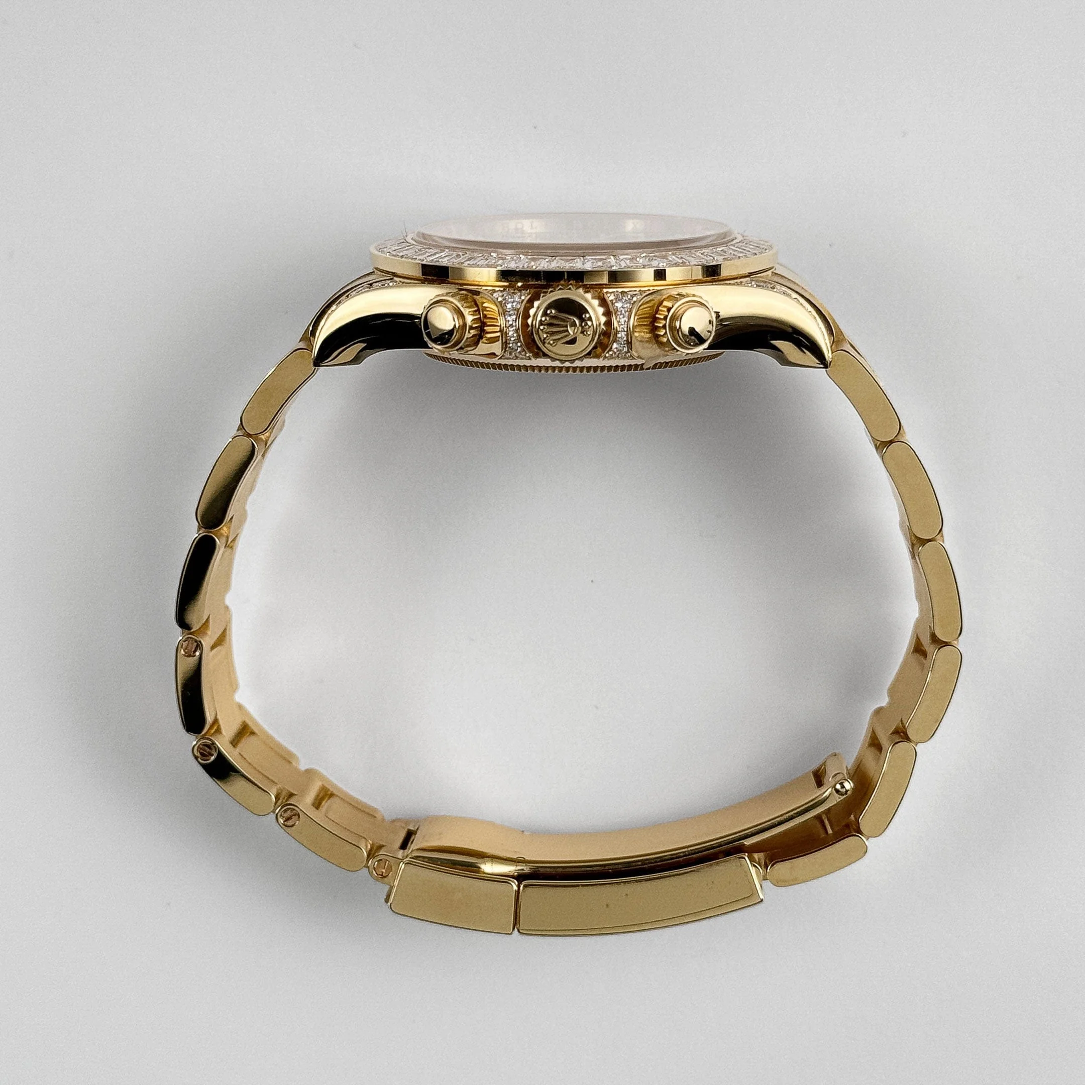 Rolex Daytona 'Eye of the Tiger' 116598TBR Yellow Gold Diamond Accents (2024)