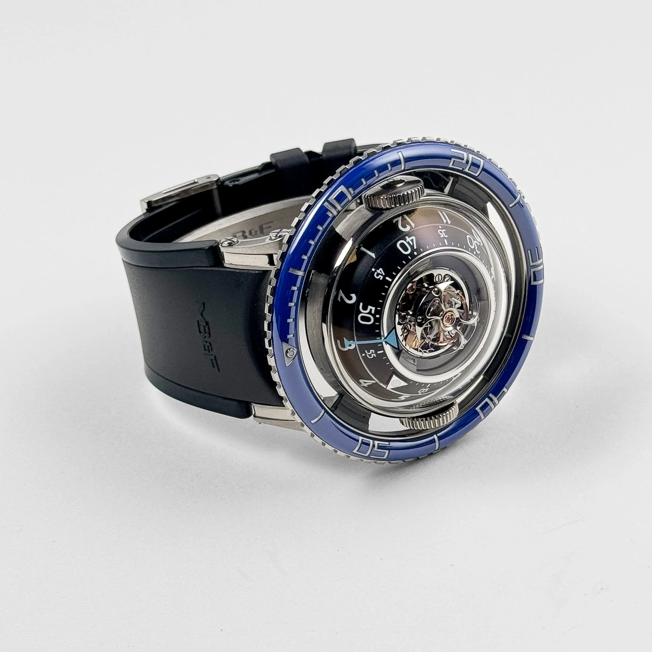 MB&F Horological Machine 70.TSL.B Aquapod HM7 'Jellyfish' Titanium Blue Limited Edition