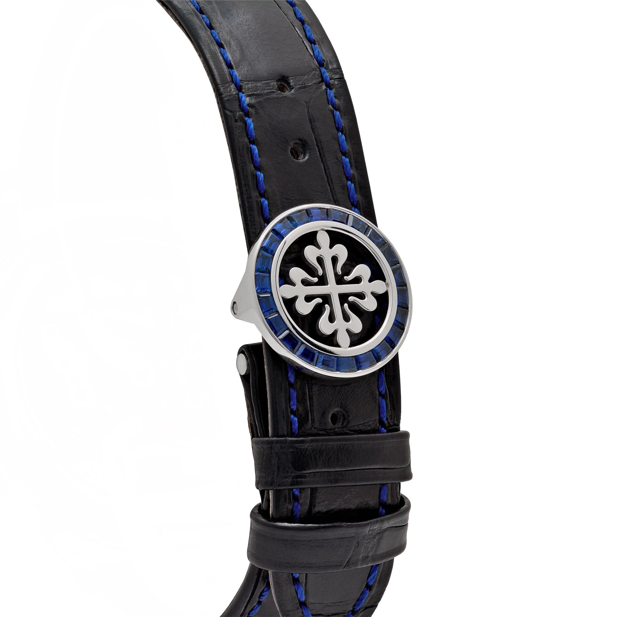 Patek Philippe Grand Complications 5271/11P-010 Perpetual Calendar Chronograph Platinum Baguette Sapphires