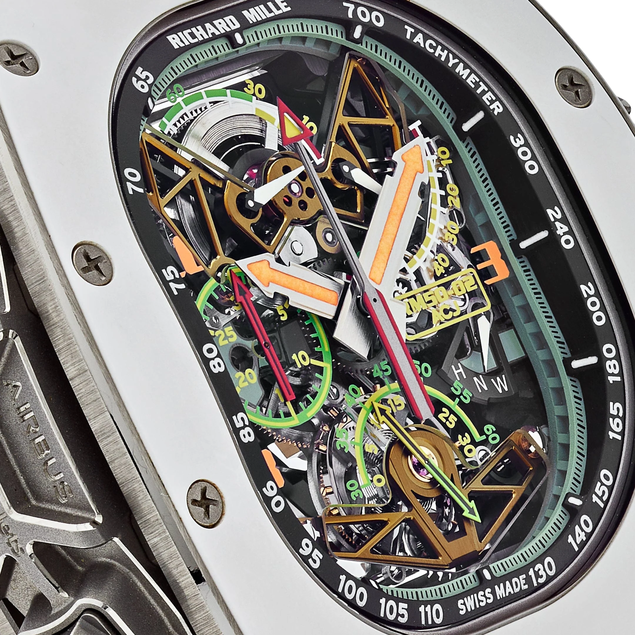 Richard Mille 50-02 'Airbus' Tourbillon Split-Seconds Chronograph Limited Edition of 30