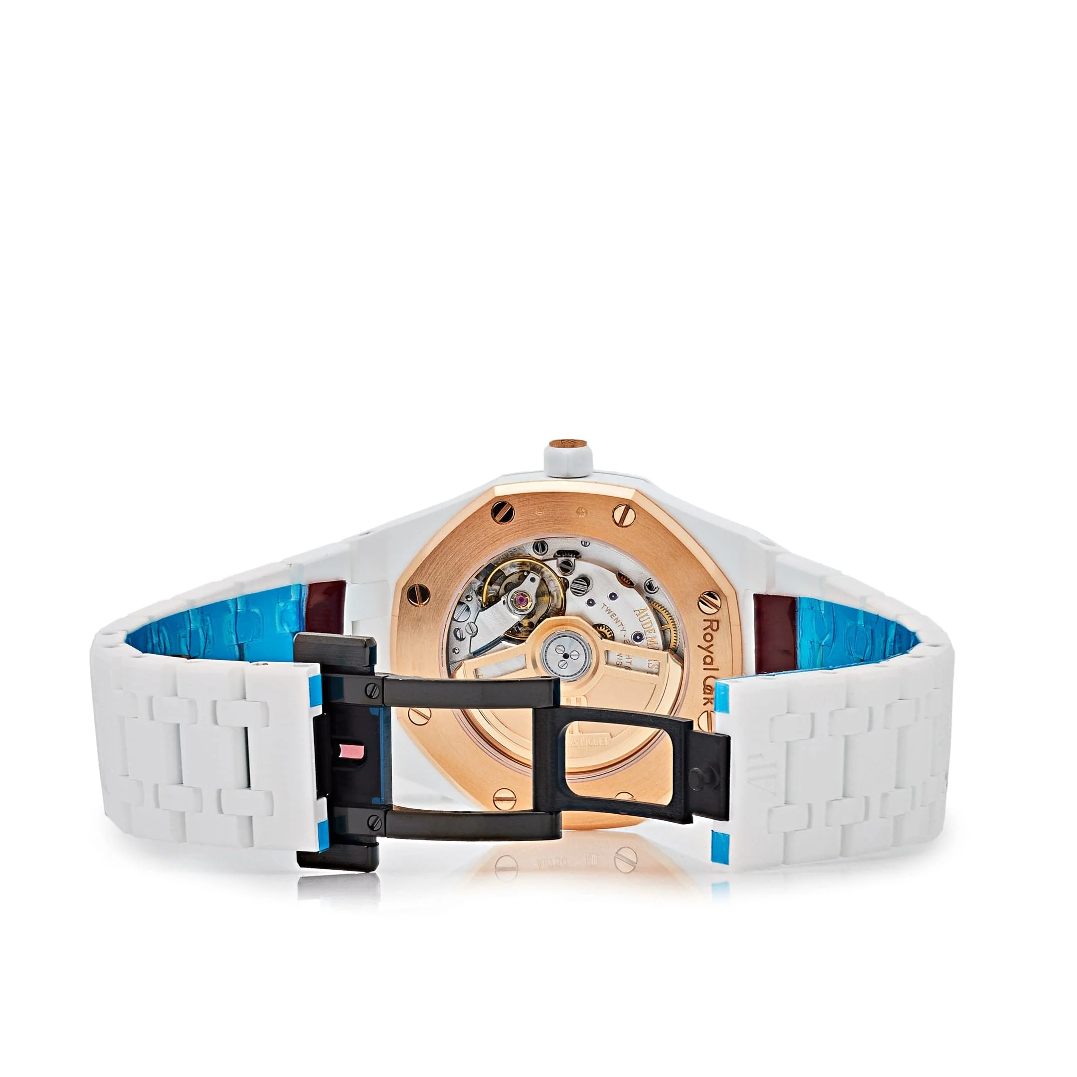 Audemars Piguet Royal Oak 77350CB.OO.1266CB.01 'Ladies' White Ceramic (2023)