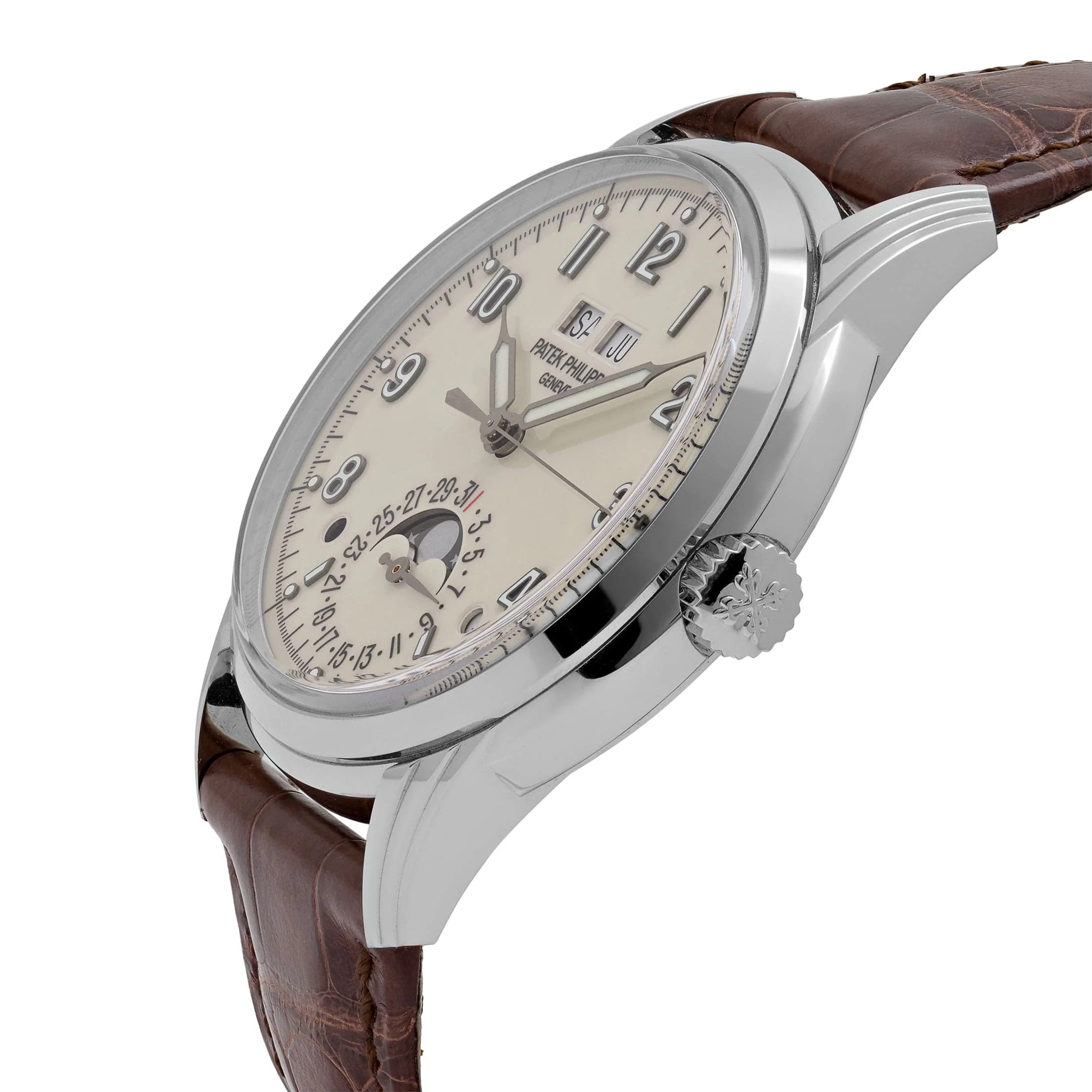 Patek Philippe Grand Complications 5320G-001 Perpetual Calendar White Gold Ivory Dial