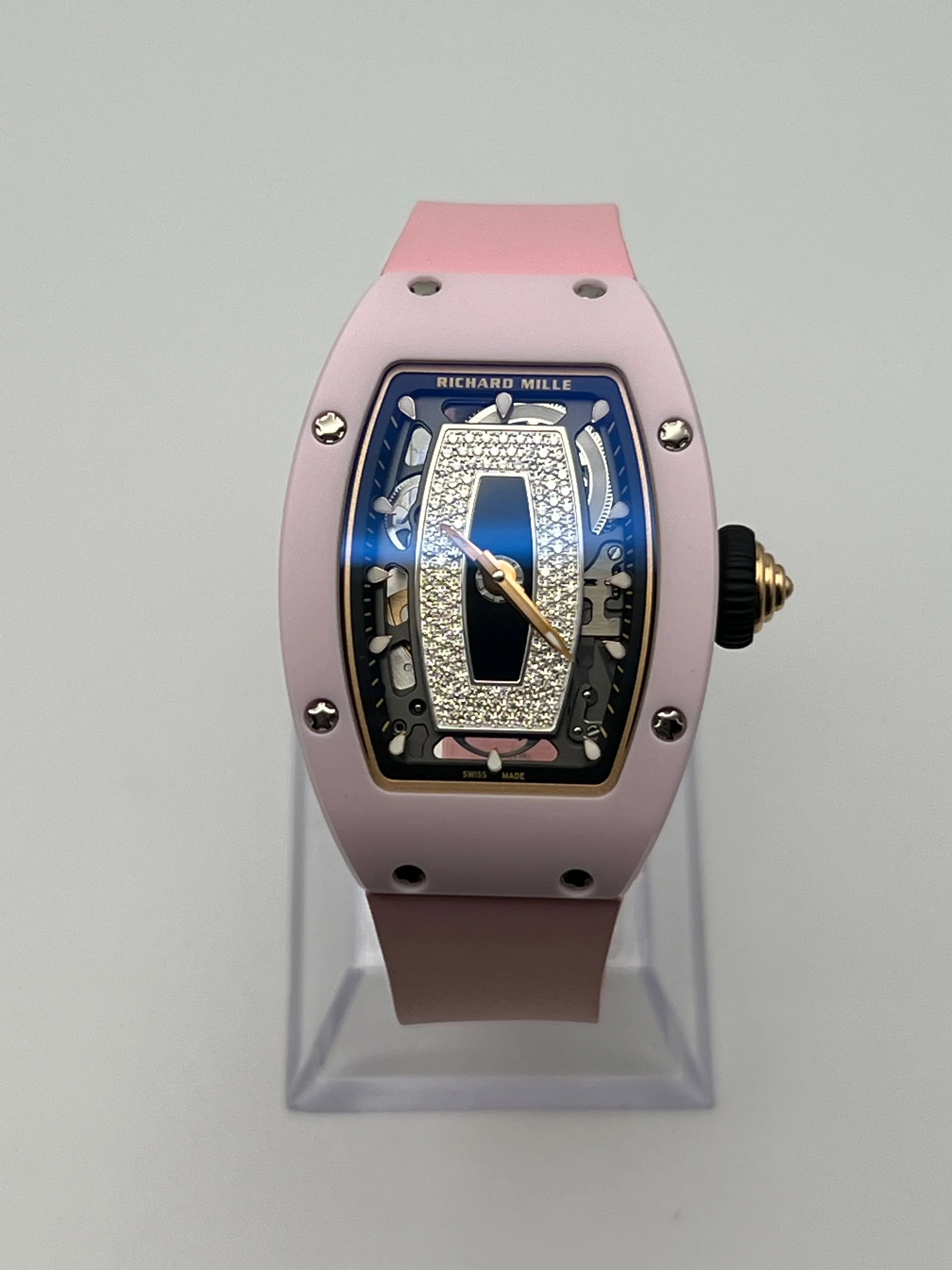 Richard Mille RM 07-01 'Ladies' Pink Ceramic & White Gold