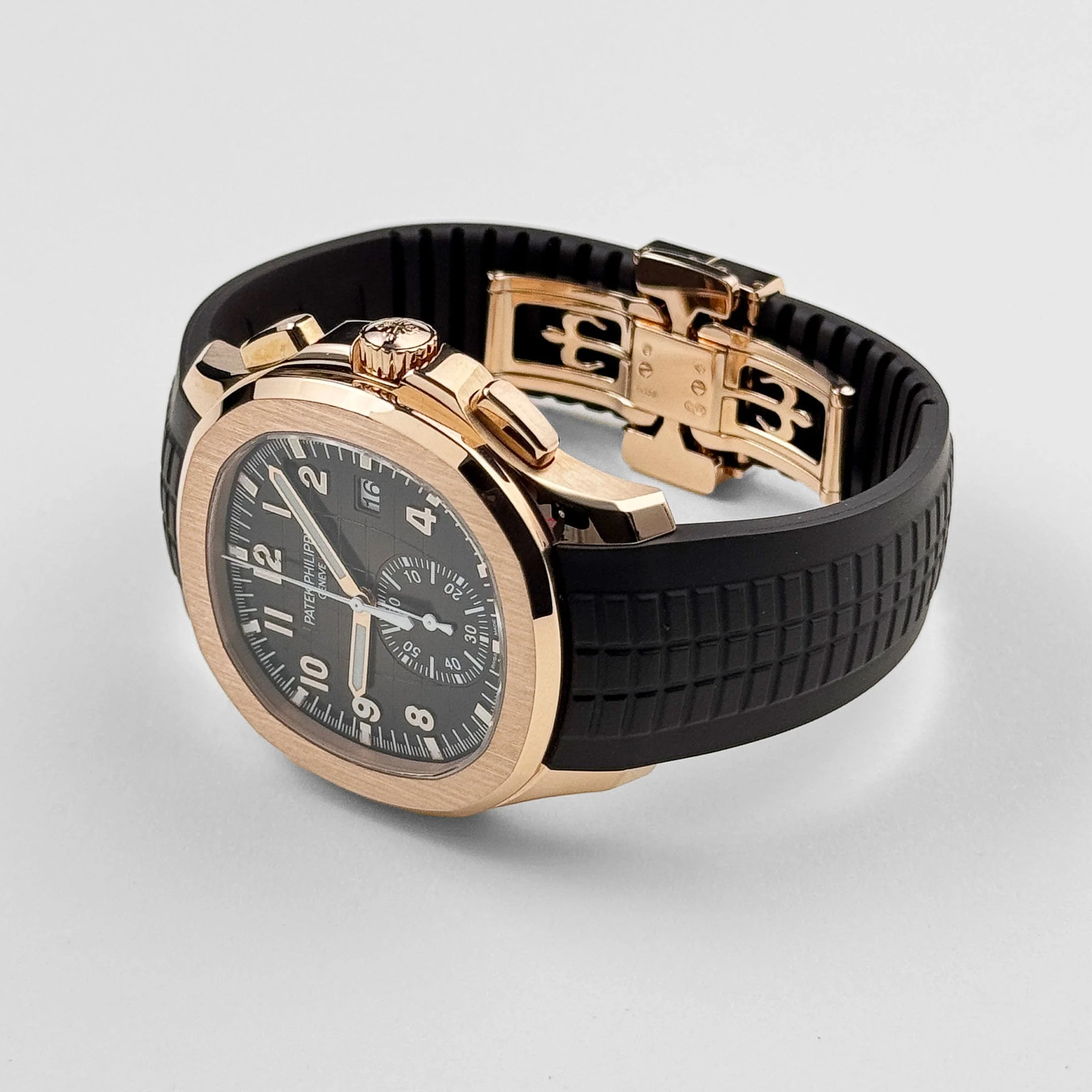 Patek Philippe Aquanaut 5968R-001 Chronograph Rose Gold Brown Dial (2023)