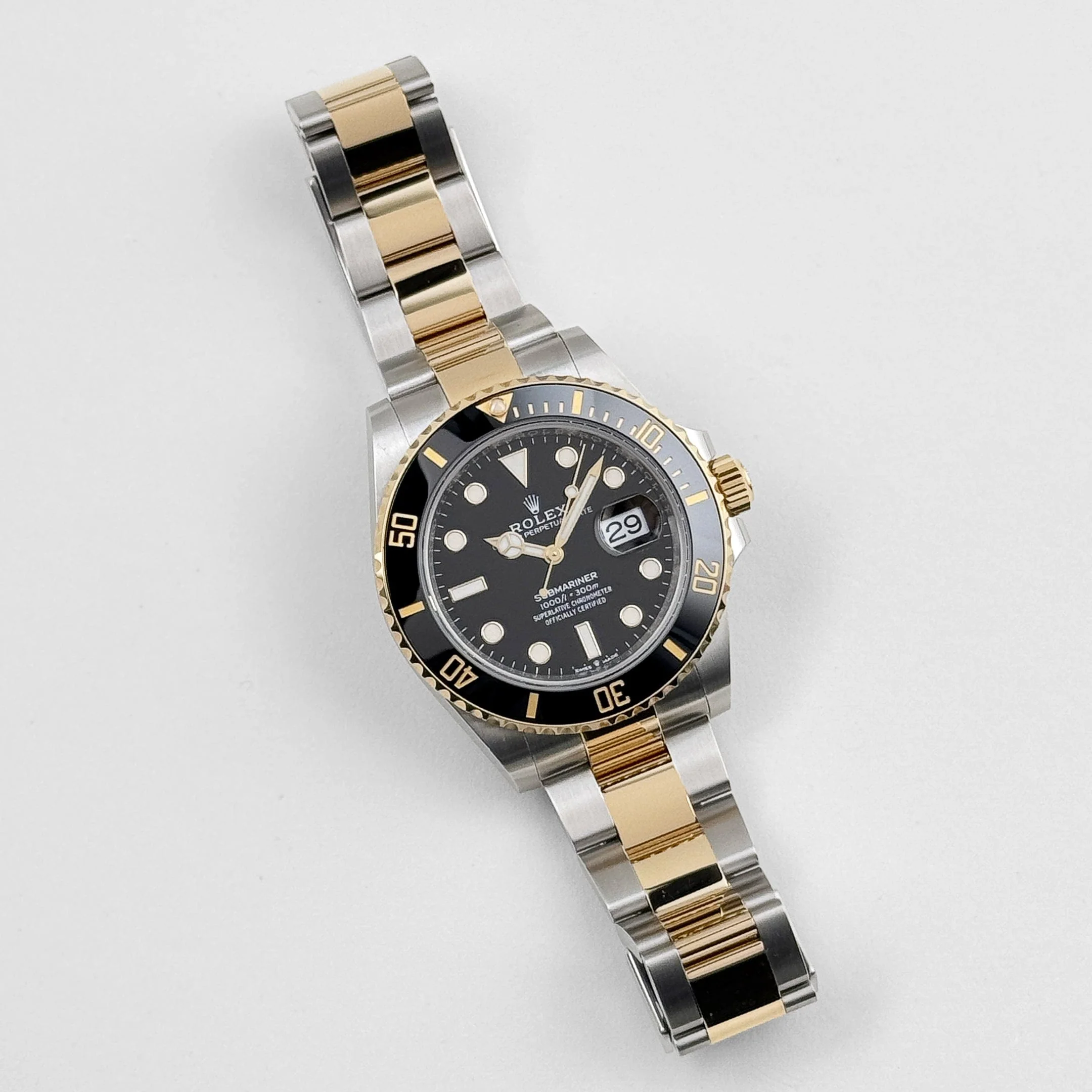 Rolex Submariner Date 126613LN Stainless Steel Yellow Gold Black Dial (2024)