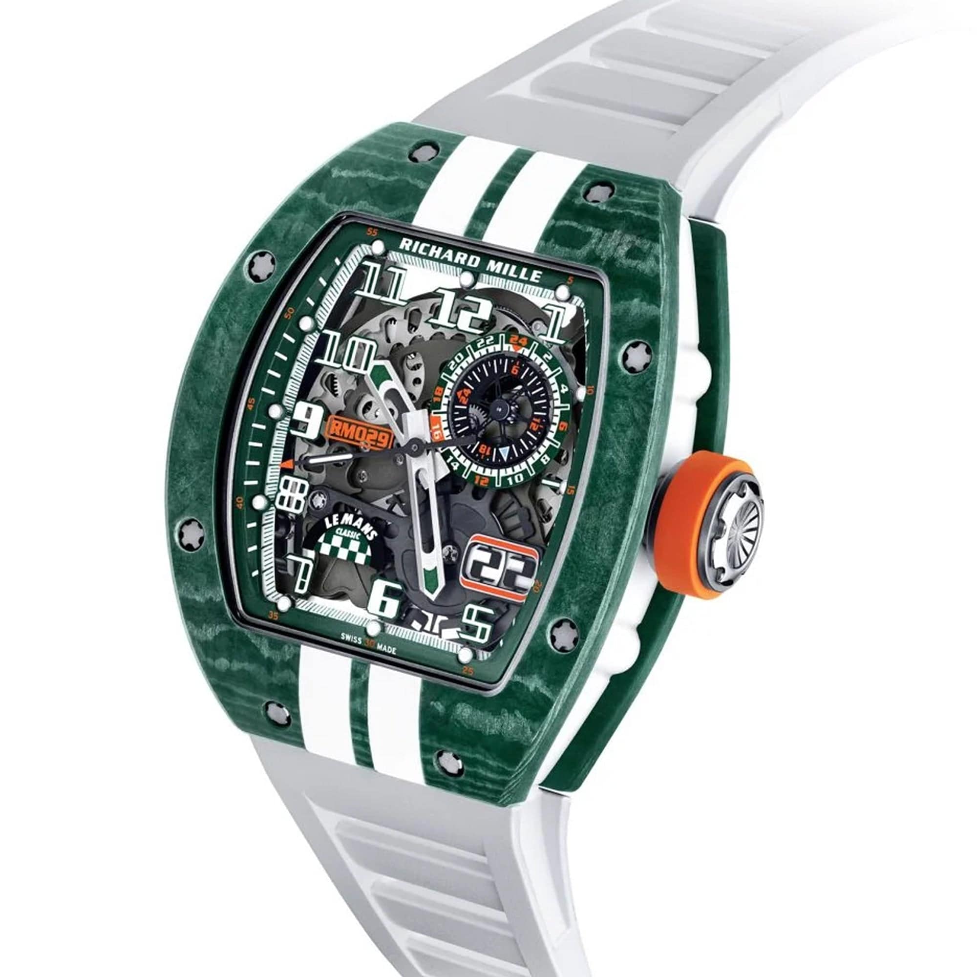Richard Mille RM 029 LeMans Classic Automatic Winding Green Quartz TPT Limited Edition of 150