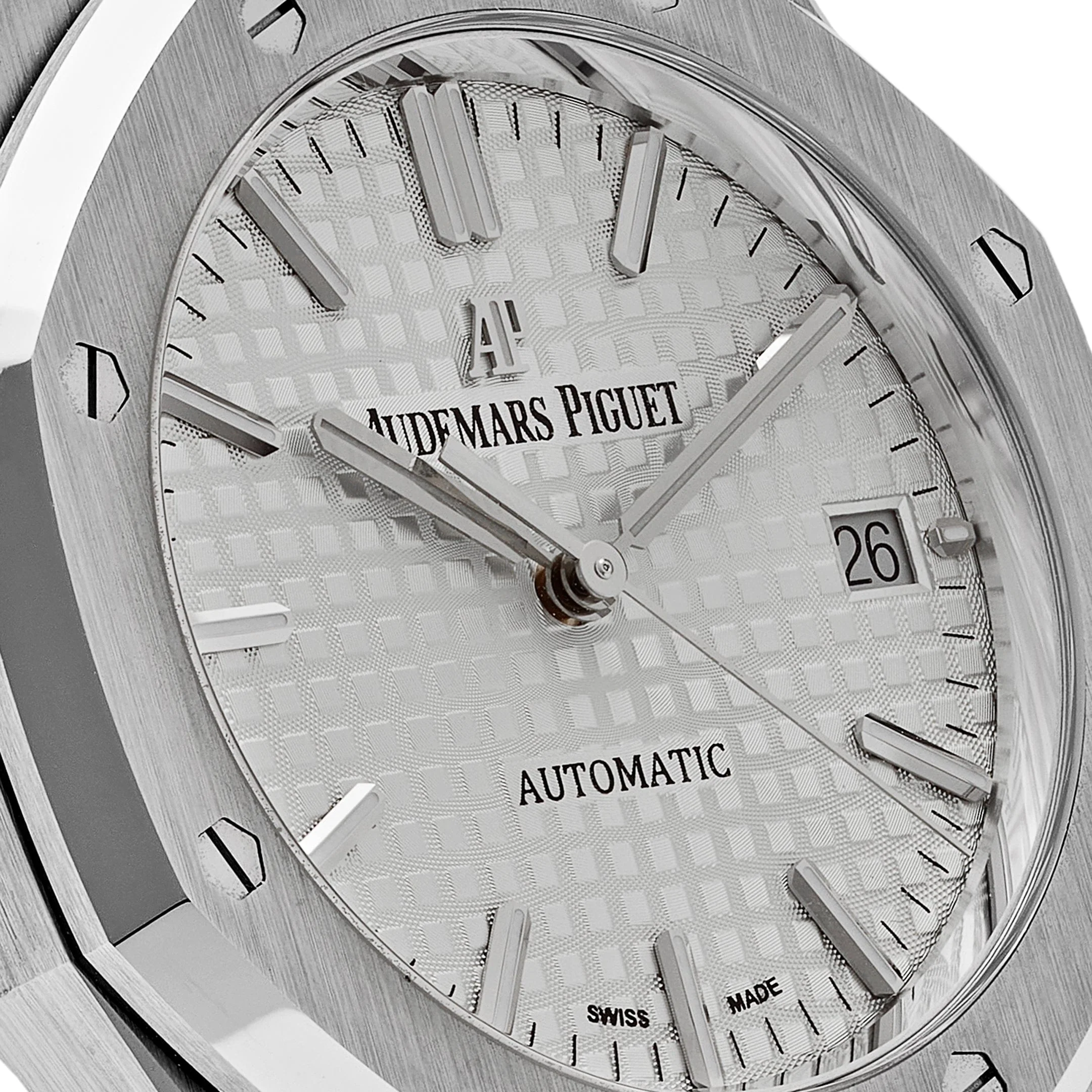 Audemars Piguet Royal Oak 15450ST.OO.1256ST.01.A Selfwinding Stainless Steel White Dial