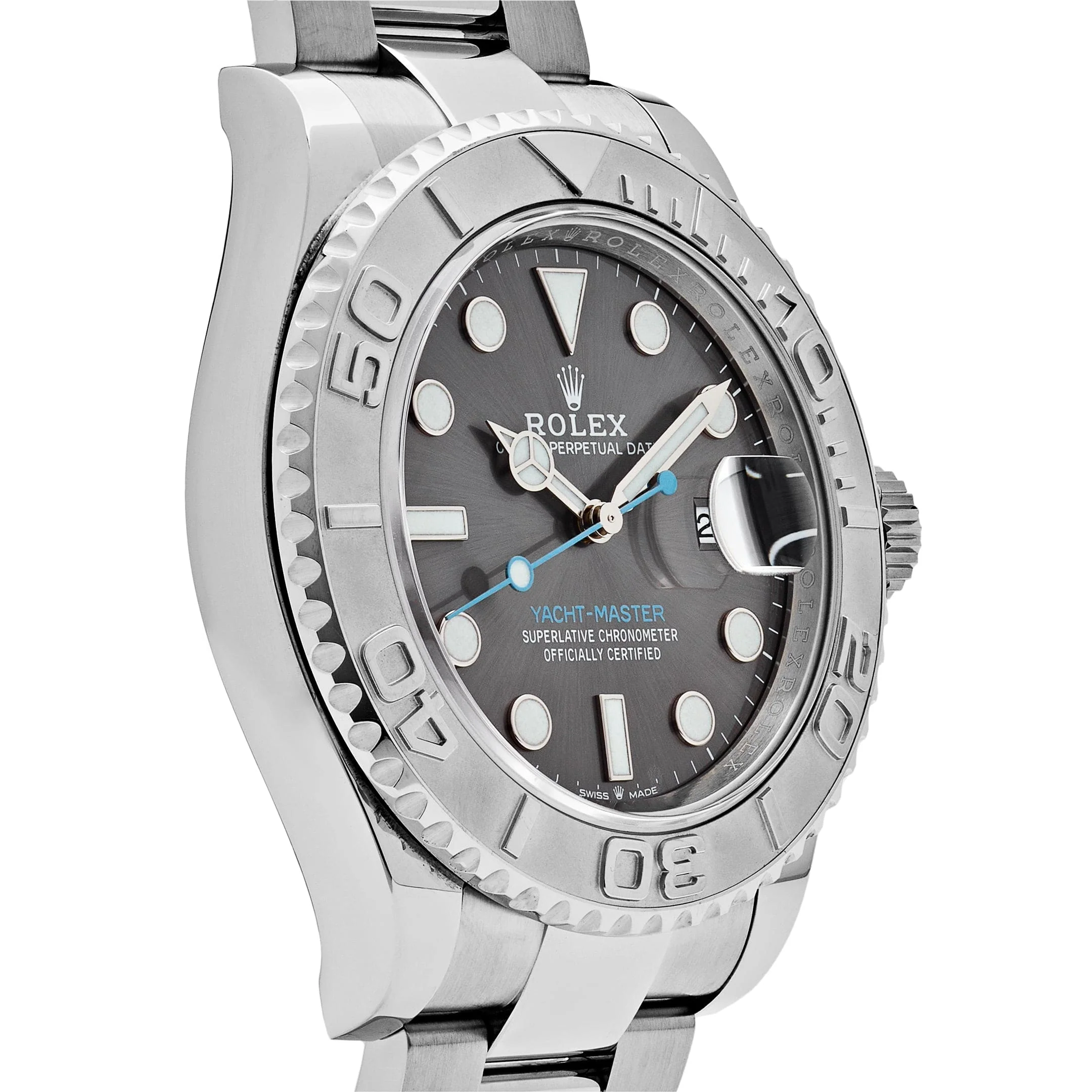 Rolex Yacht-Master 40 126622 Stainless Steel Rhodium Dial