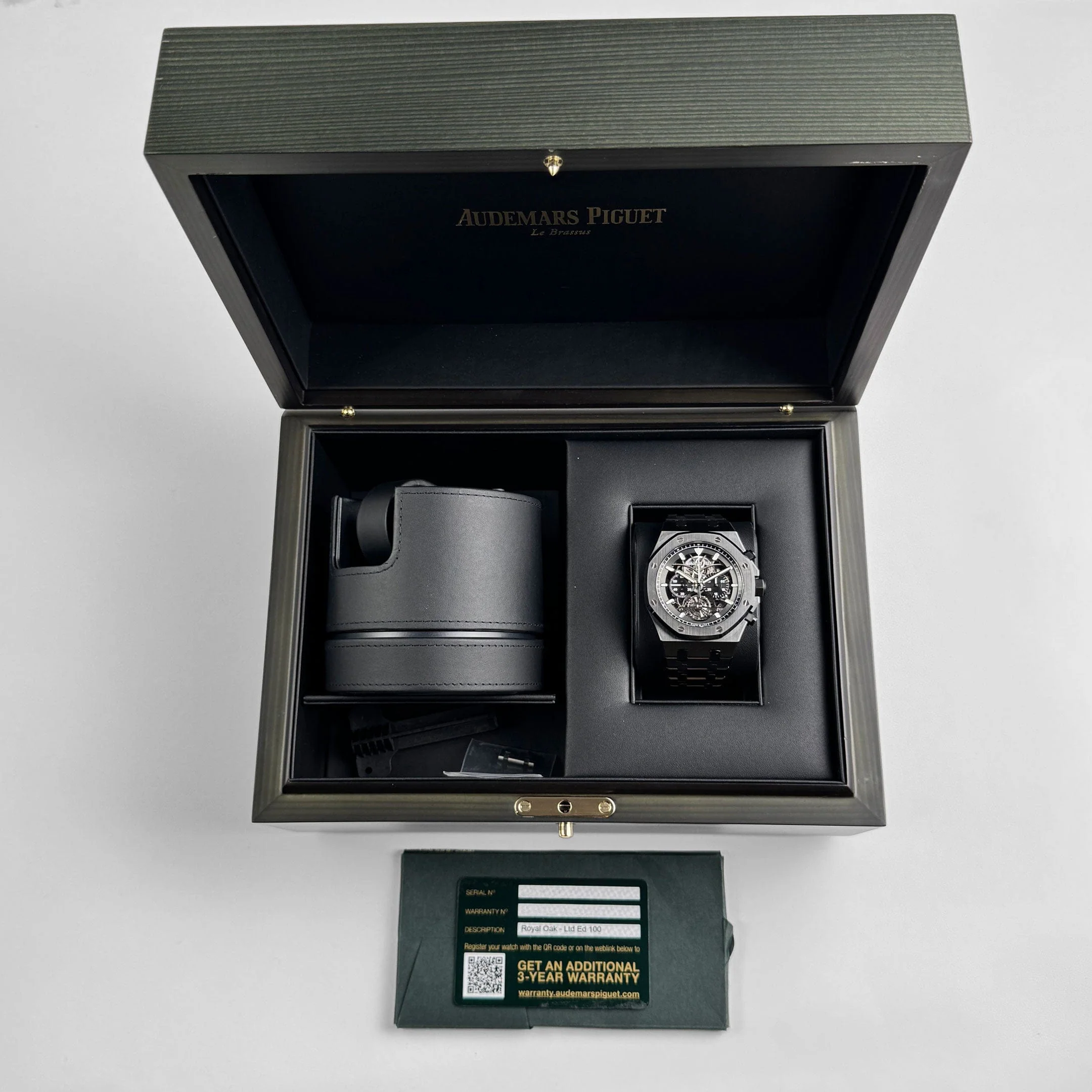Audemars Piguet Royal Oak 26343CE.OO.1247CE.01 Tourbillon Chronograph Black Ceramic Limited Edition of 100 (2018)