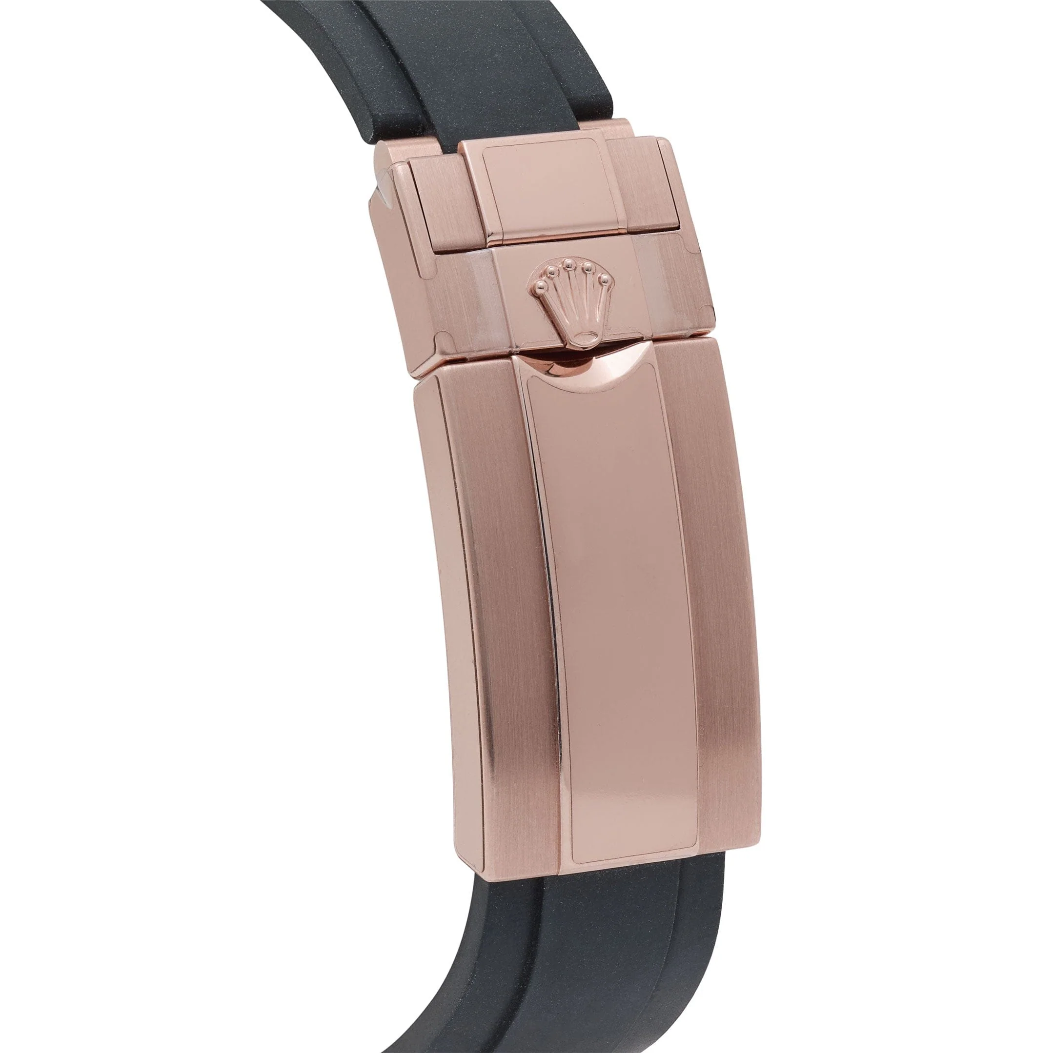 Rolex Yacht-Master 40 126655 Rose Gold Pave Diamond Dial