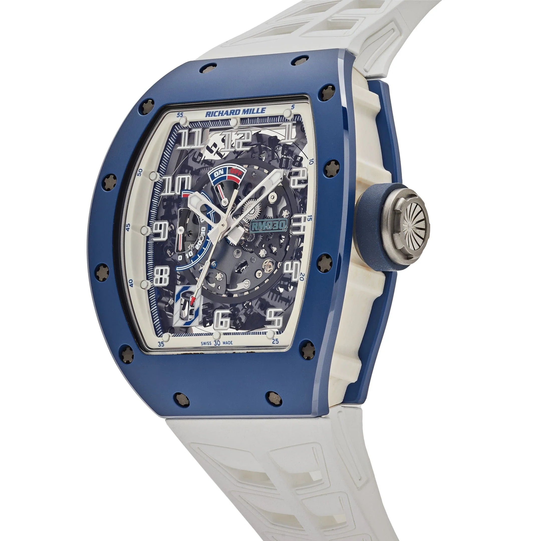 Richard Mille RM 030 Blue Ceramic Boutique Edition