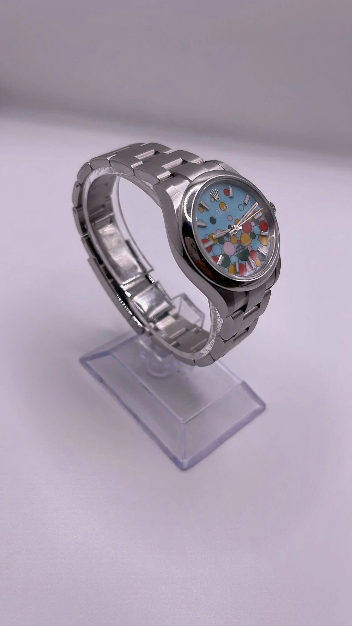 Rolex Oyster Perpetual 31 277200 'Ladies' Stainless Steel 'Celebration Motif' Dial