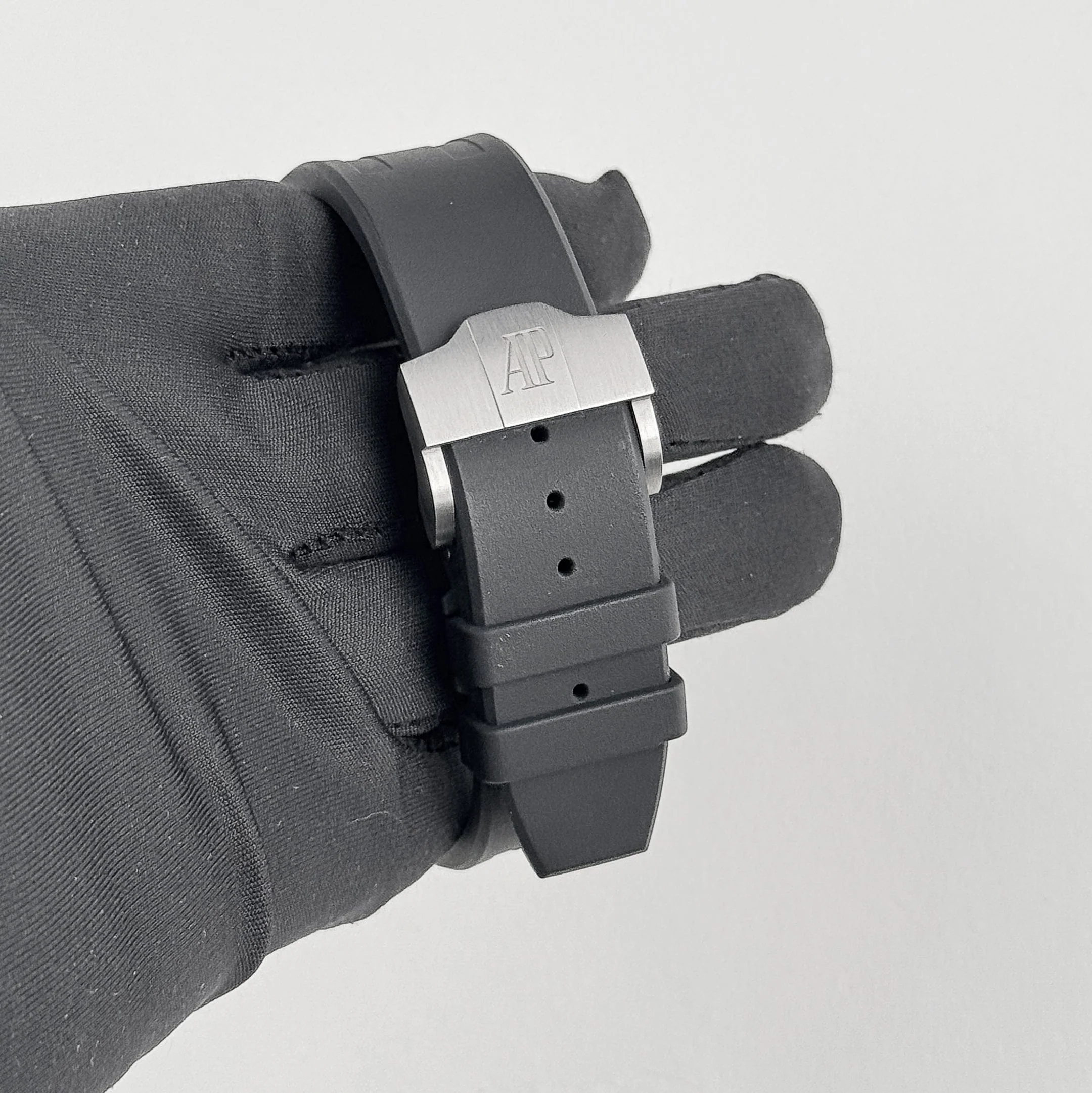 Audemars Piguet Royal Oak Offshore Chronograph 26387IO.OO.D002CA.01 Tourbillon Titanium Openworked Dial Limited Edition of 15 (2015)