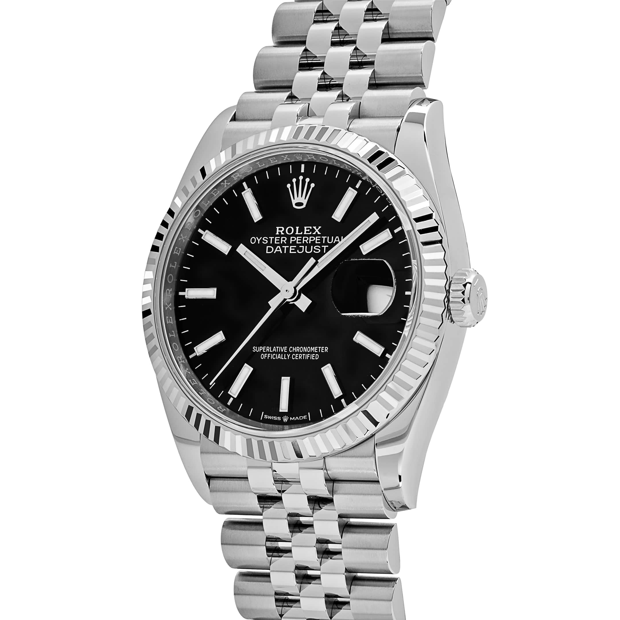 Rolex Datejust 36 126234 Stainless Steel Black Dial Jubilee (2024)