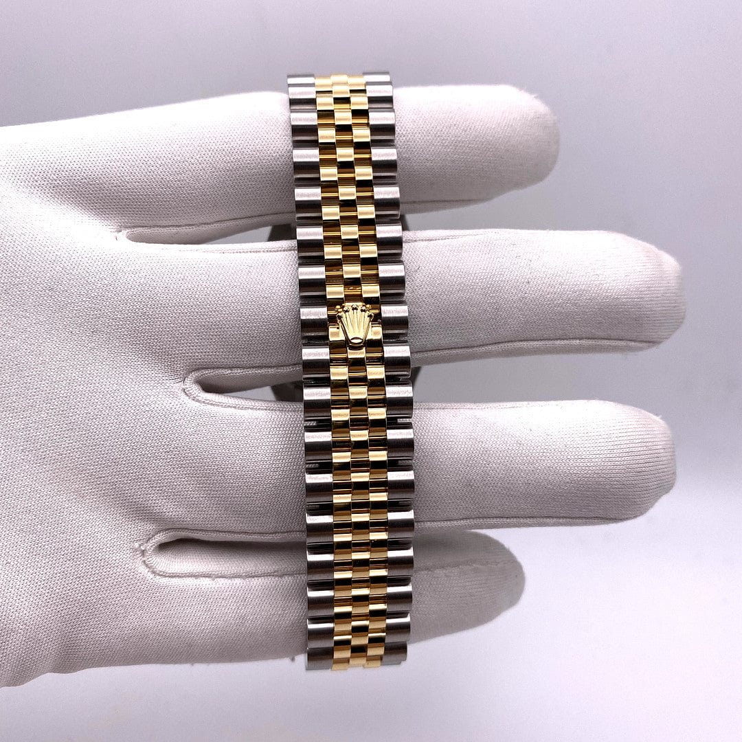 Rolex Datejust 31 278273 'Ladies' Yellow Gold Stainless Steel Champagne Dial