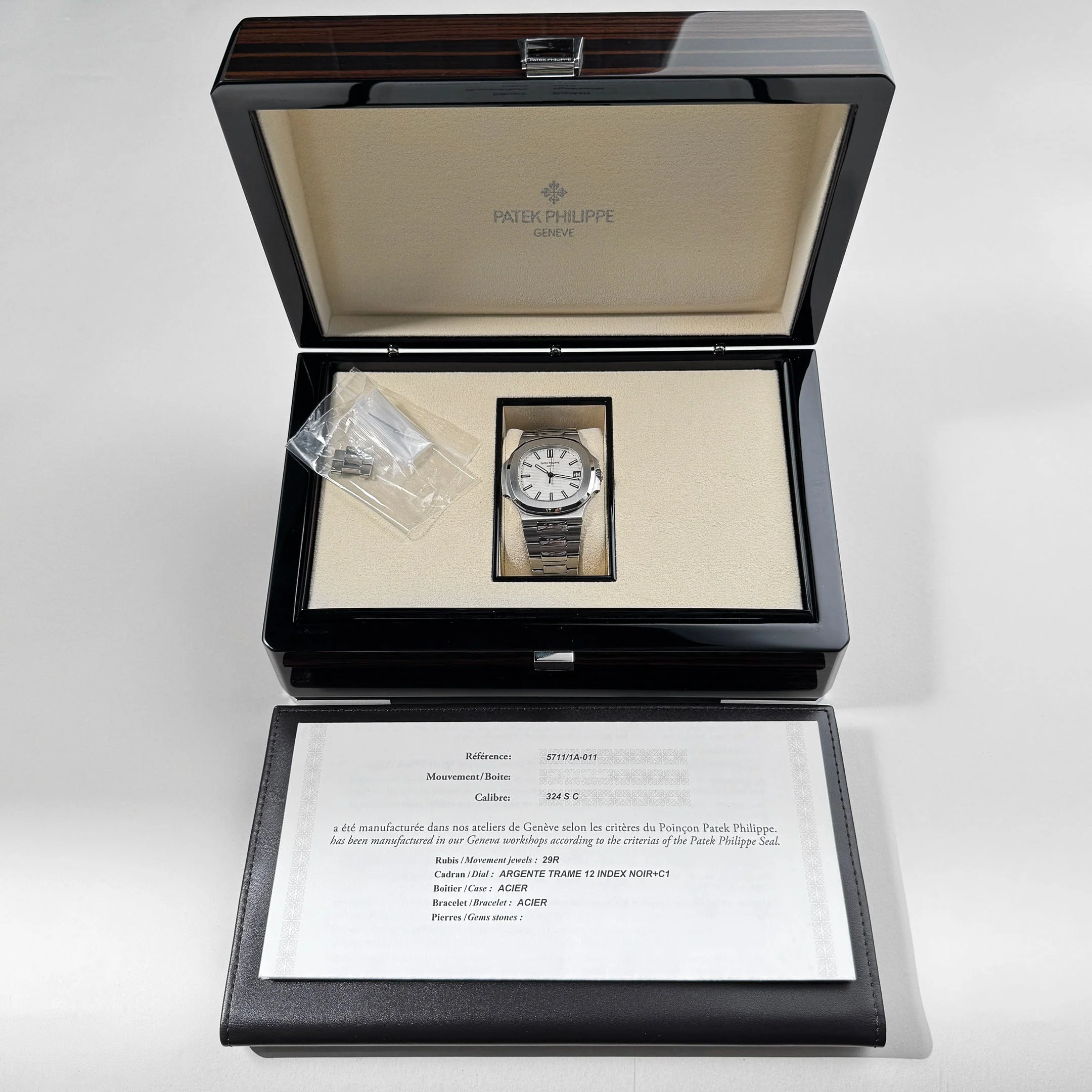 Patek Philippe Nautilus 5711/1A-011 Stainless Steel White Dial