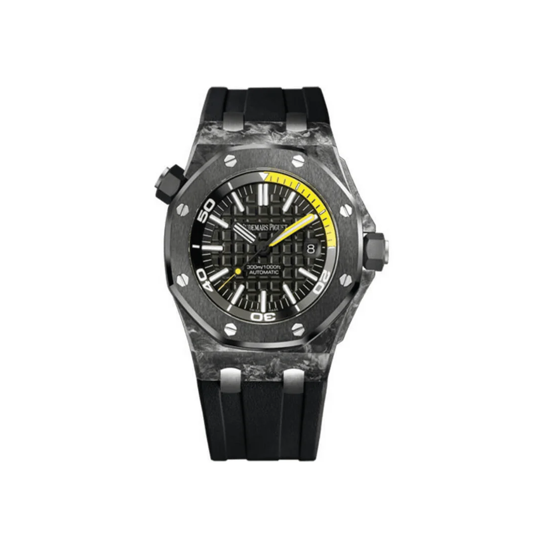 Audemars Piguet Royal Oak Offshore 15706AU.00.A002CA.01 Diver Black Carbon Black Dial