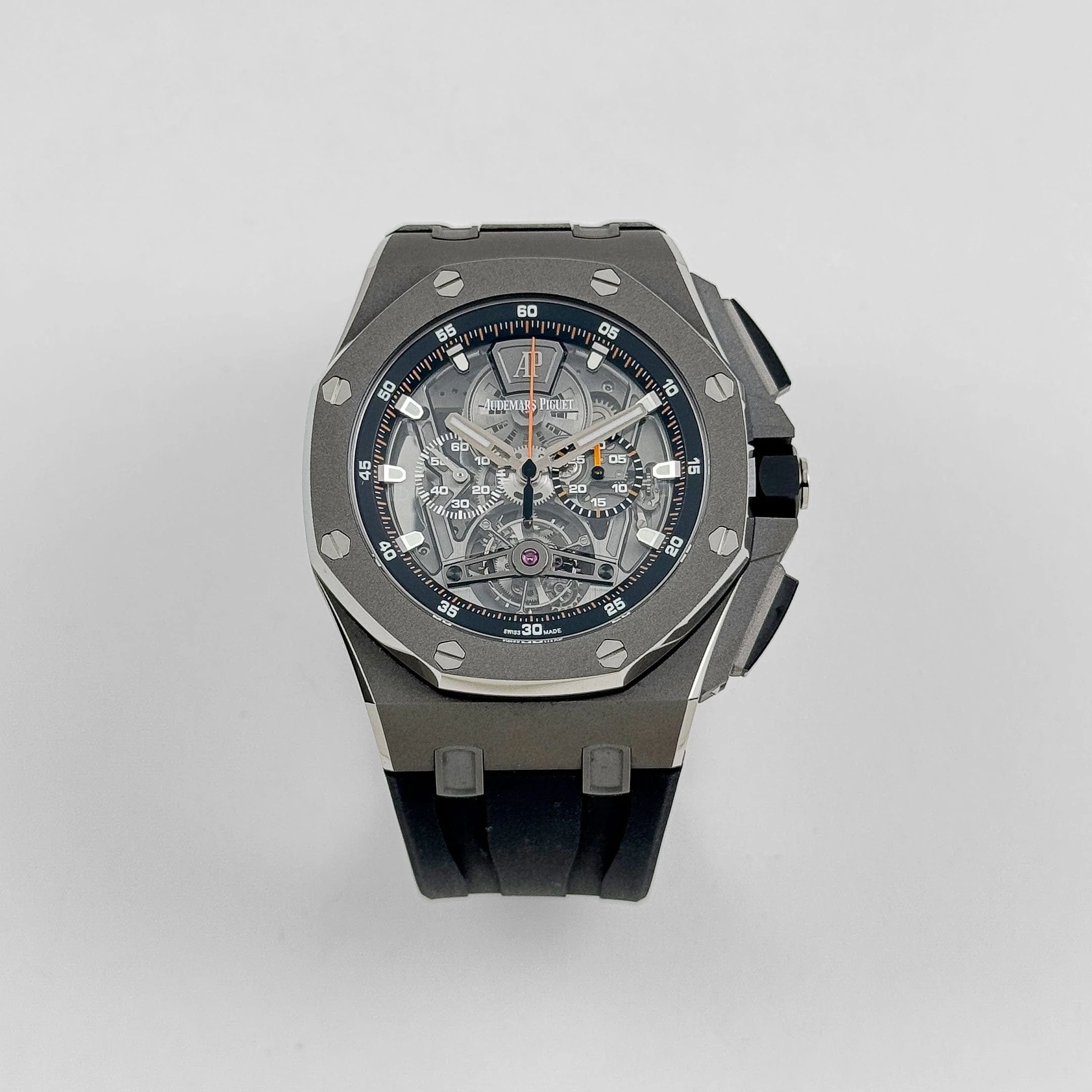 Audemars Piguet Royal Oak Offshore 26407TI.GG.A002CA.01 Tourbillon Chronograph Titanium (2017)