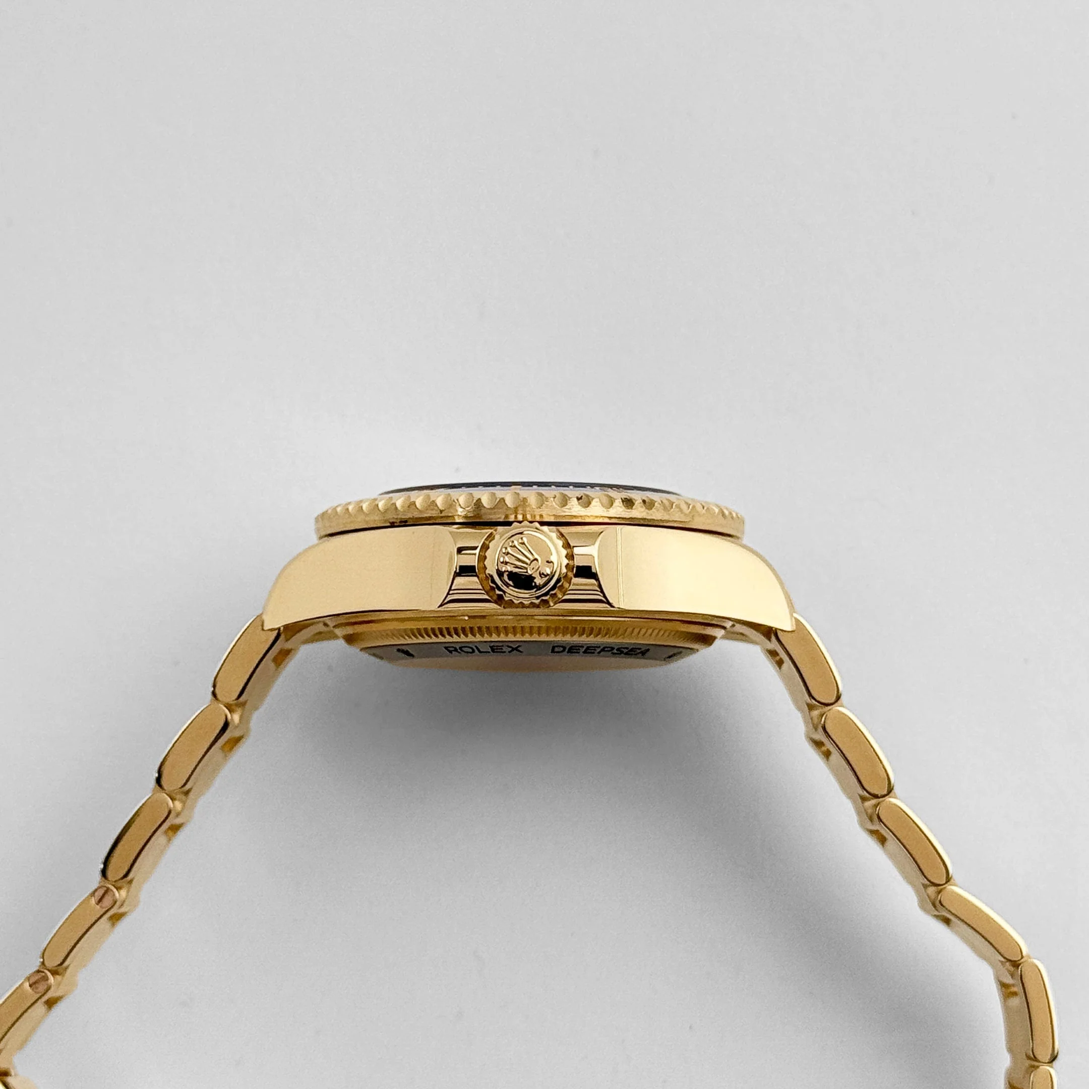 Rolex Deepsea 136668LB Yellow Gold Blue Dial Oyster