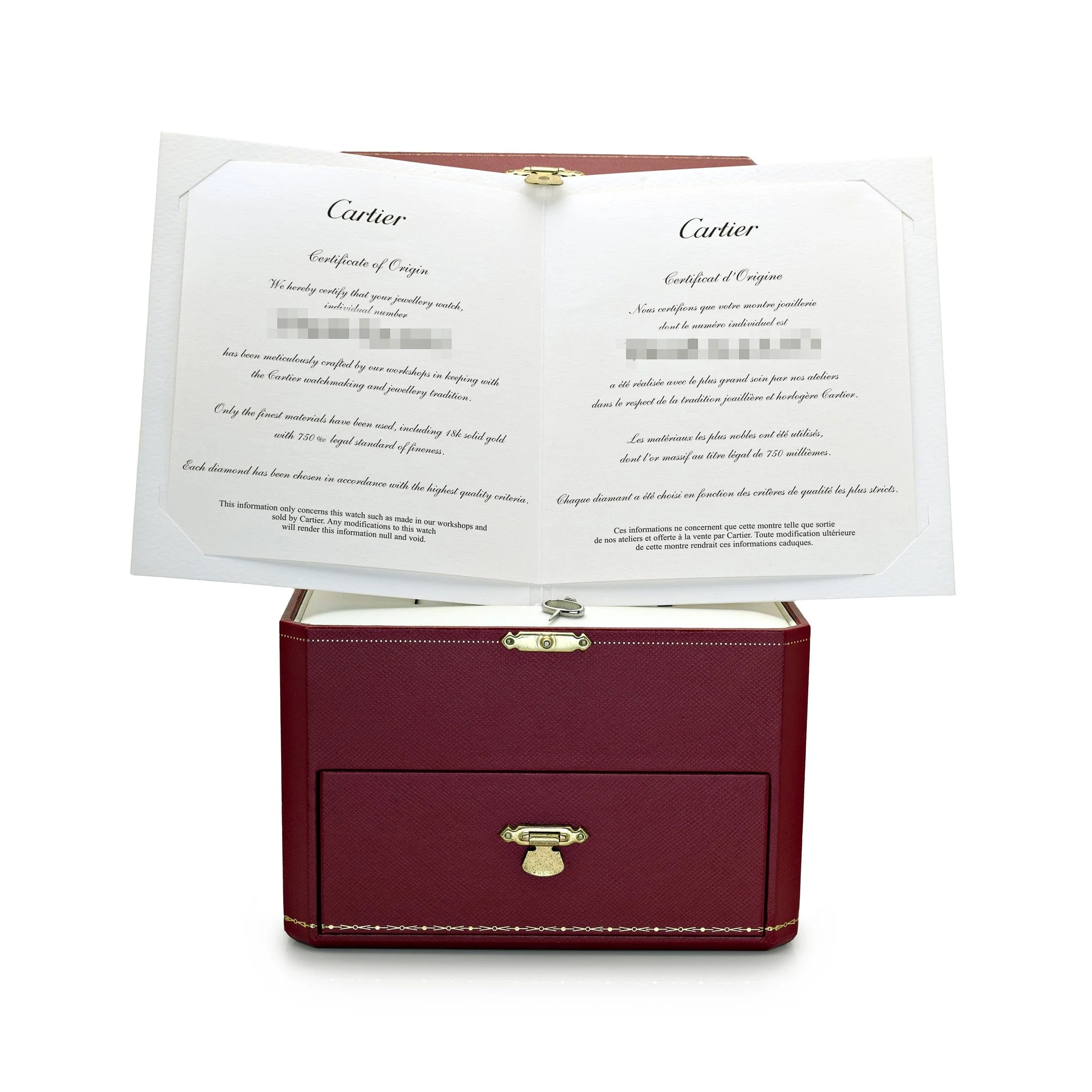 Cartier Captive de Cartier WG600012 White Gold Quartz Silver Dial