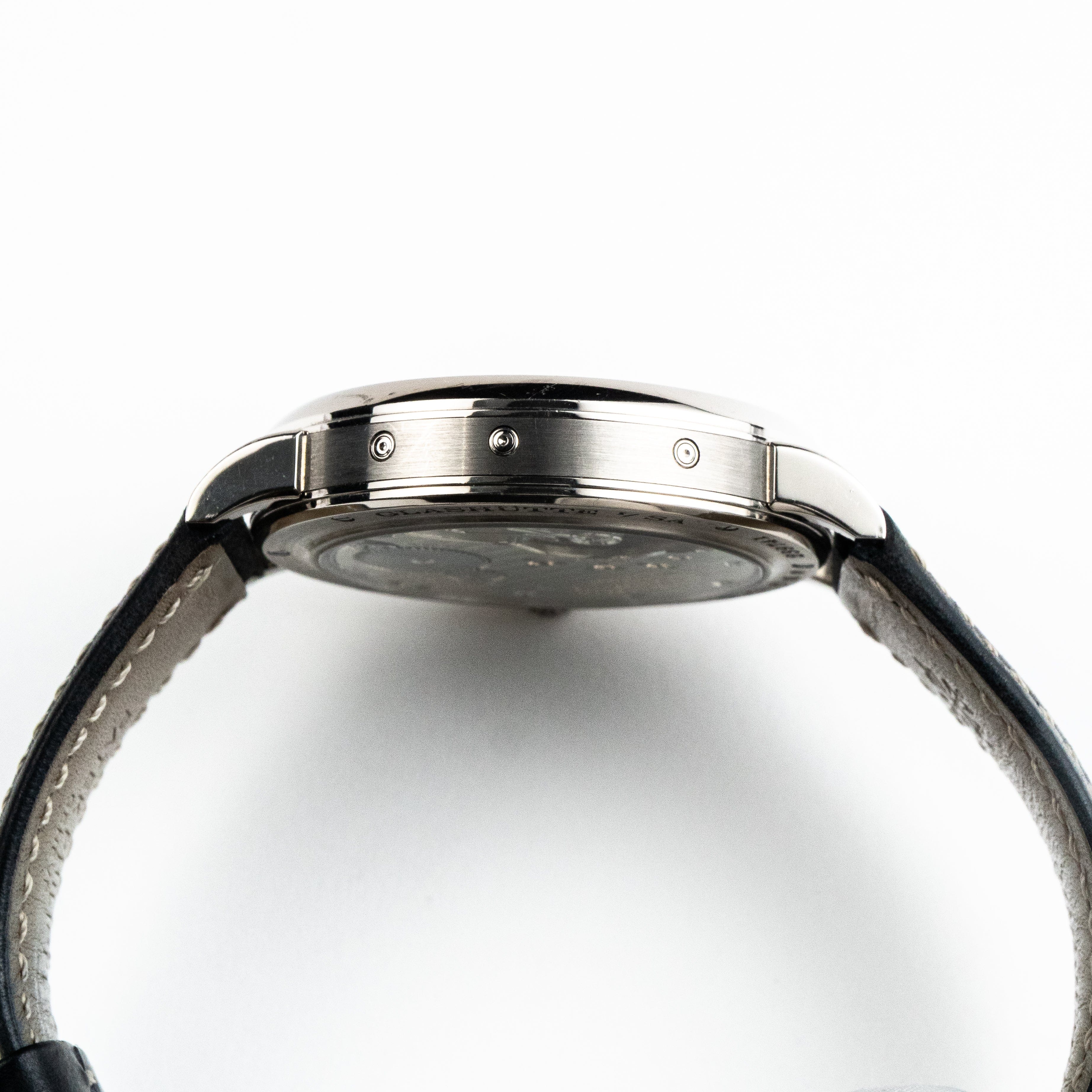 A. Lange & Söhne 1815 Annual Calendar 238.026E White Gold Silver Dial Moon Phase