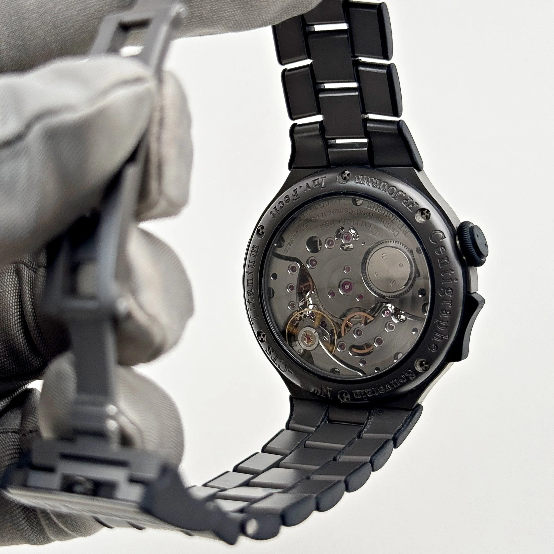 F.P.Journe Linesport Centigraphe Grey Dial Titanium