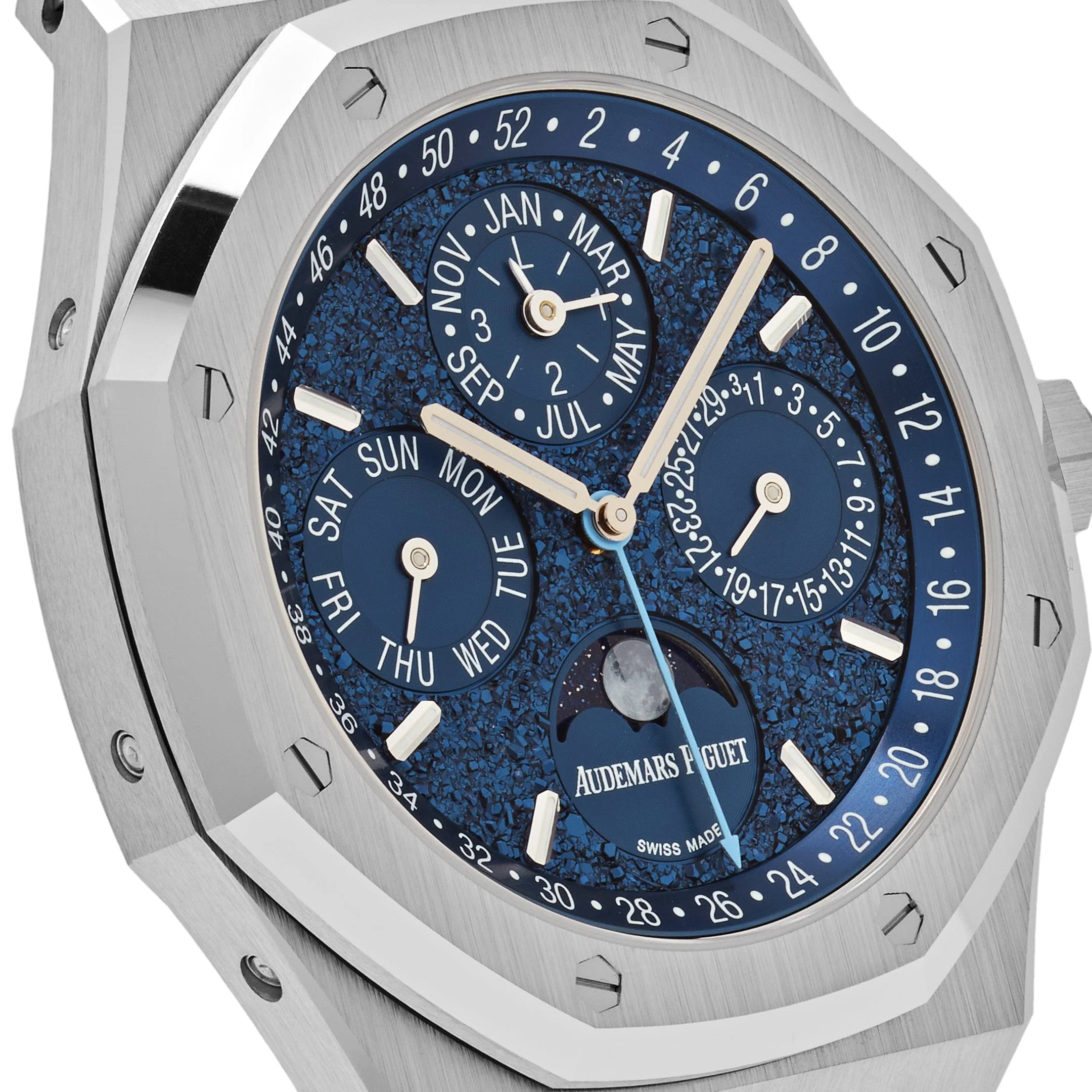 Audemars Piguet Royal Oak 26574BC.OO.1220BC.02 'John Mayer' Perpetual Calendar Blue Dial Limited Edition of 200