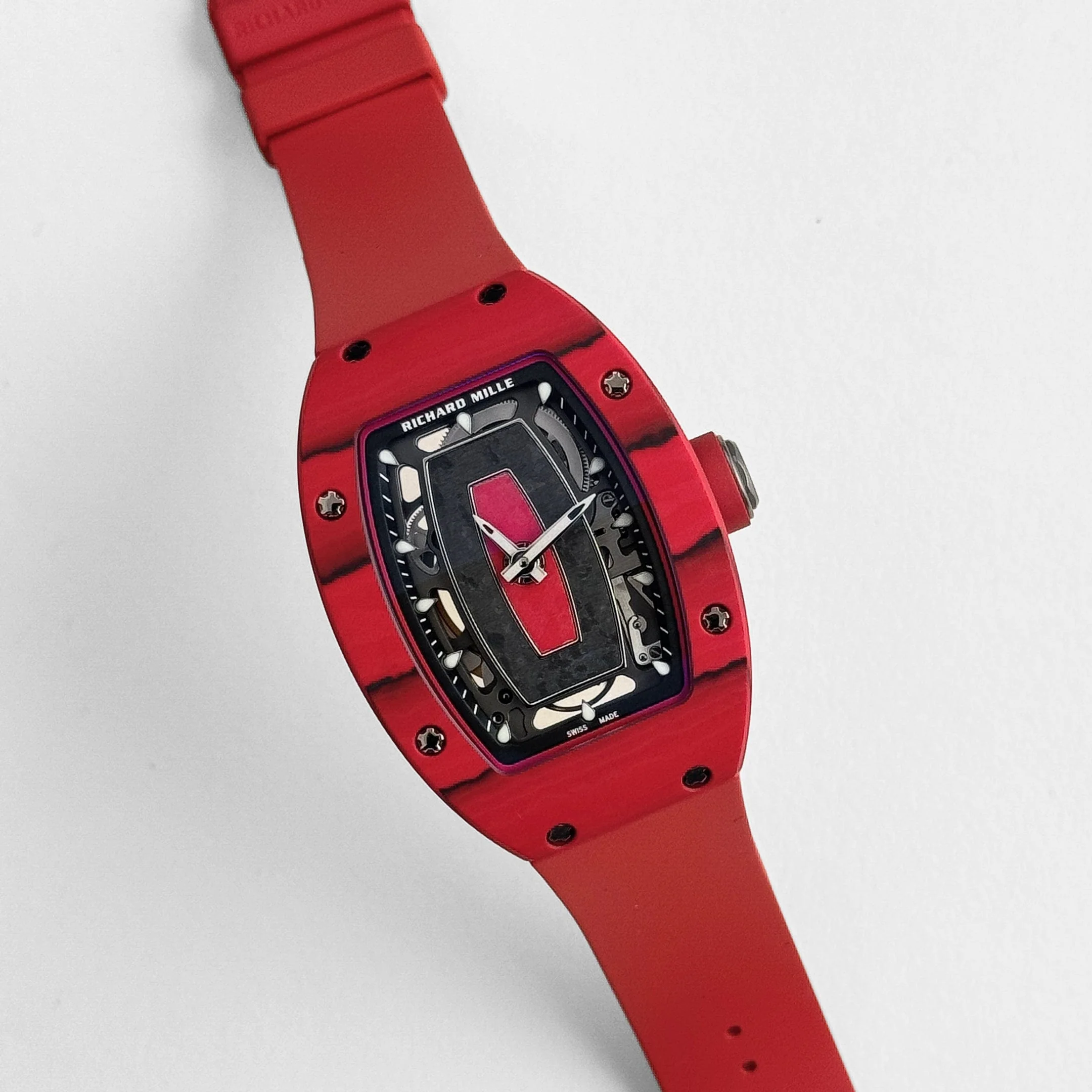 Richard Mille RM 07-01 'Ladies' 'Racing Red' Quartz TPT