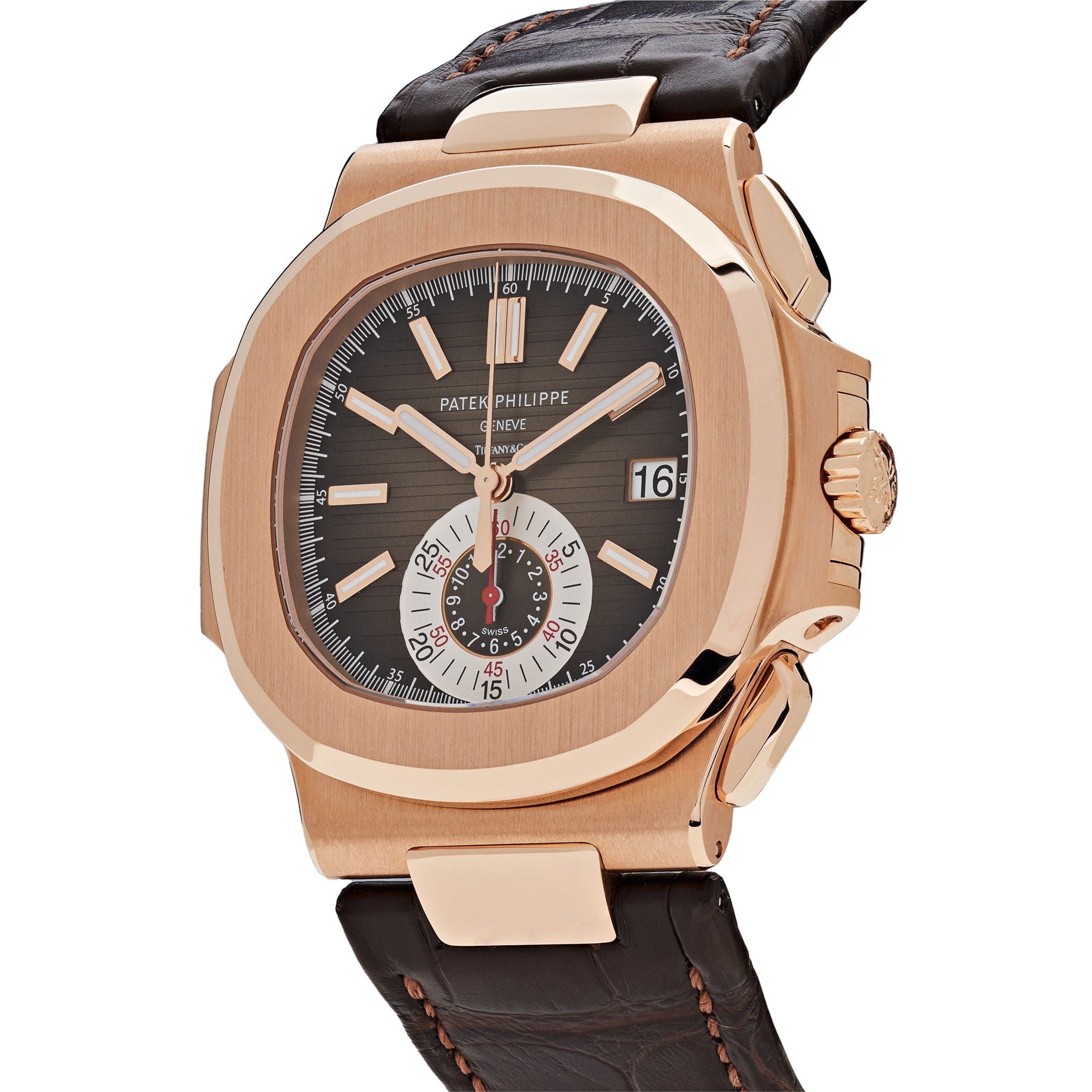 Patek Philippe Nautilus 5980R-001 'Tiffany & Co' Chronograph Rose Gold (2022)