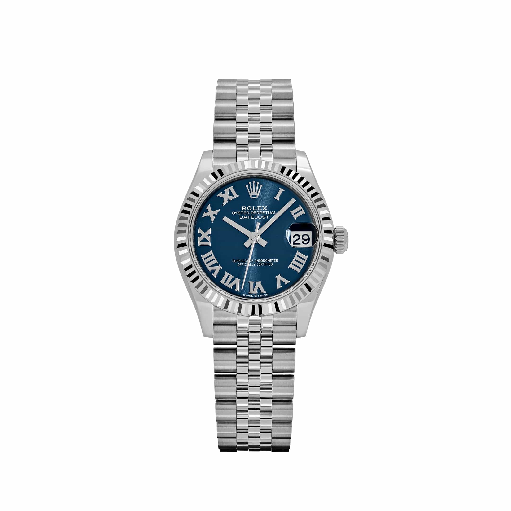 Rolex Datejust 278274 31 'Ladies' Stainless Steel Blue Roman Numerals Dial (2025)