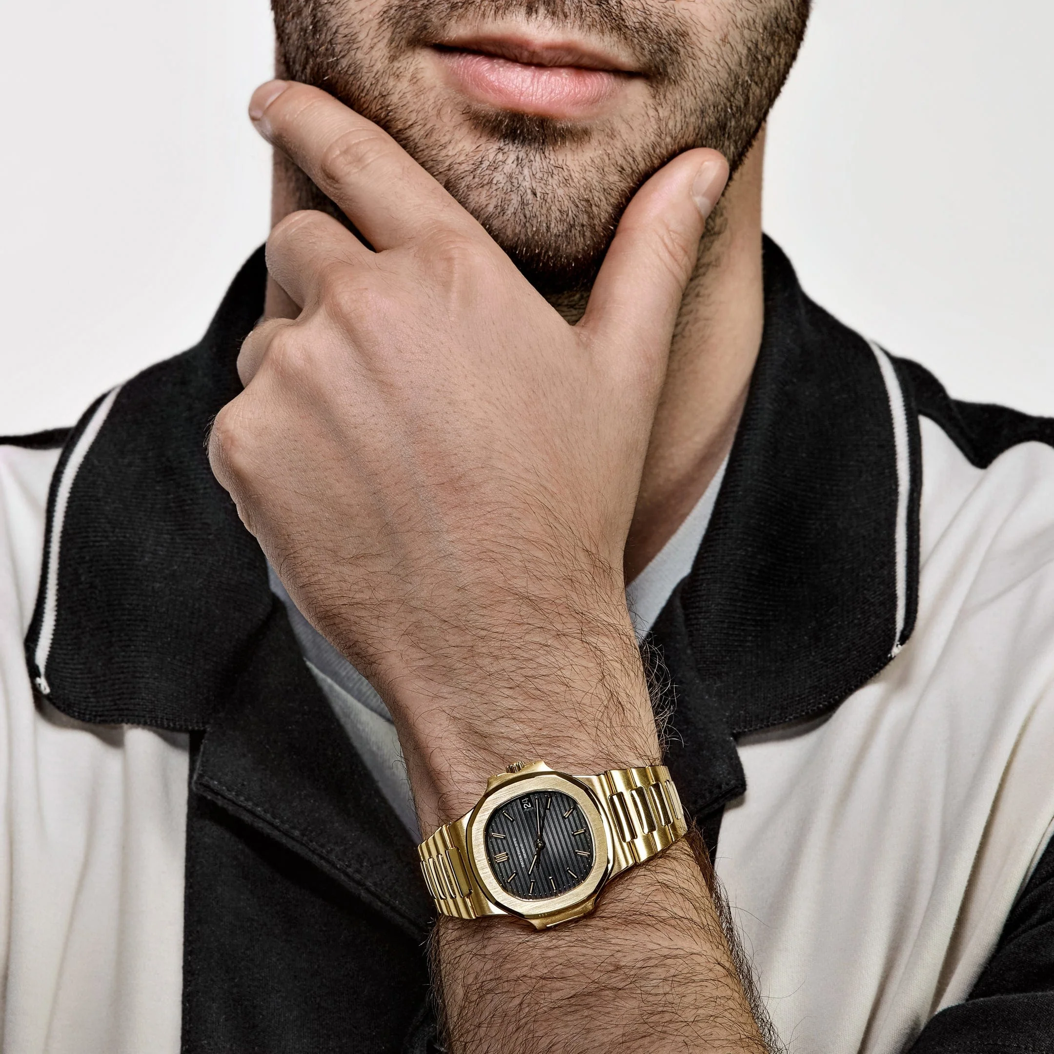 Patek Philippe Nautilus 3800/1 Yellow Gold Blue Dial (1983)