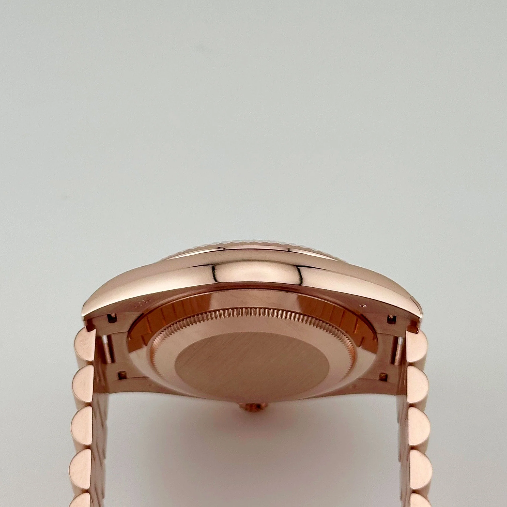 Rolex Day-Date 40 228235 Rose Gold Chocolate Baguette Diamond Dial (2025)