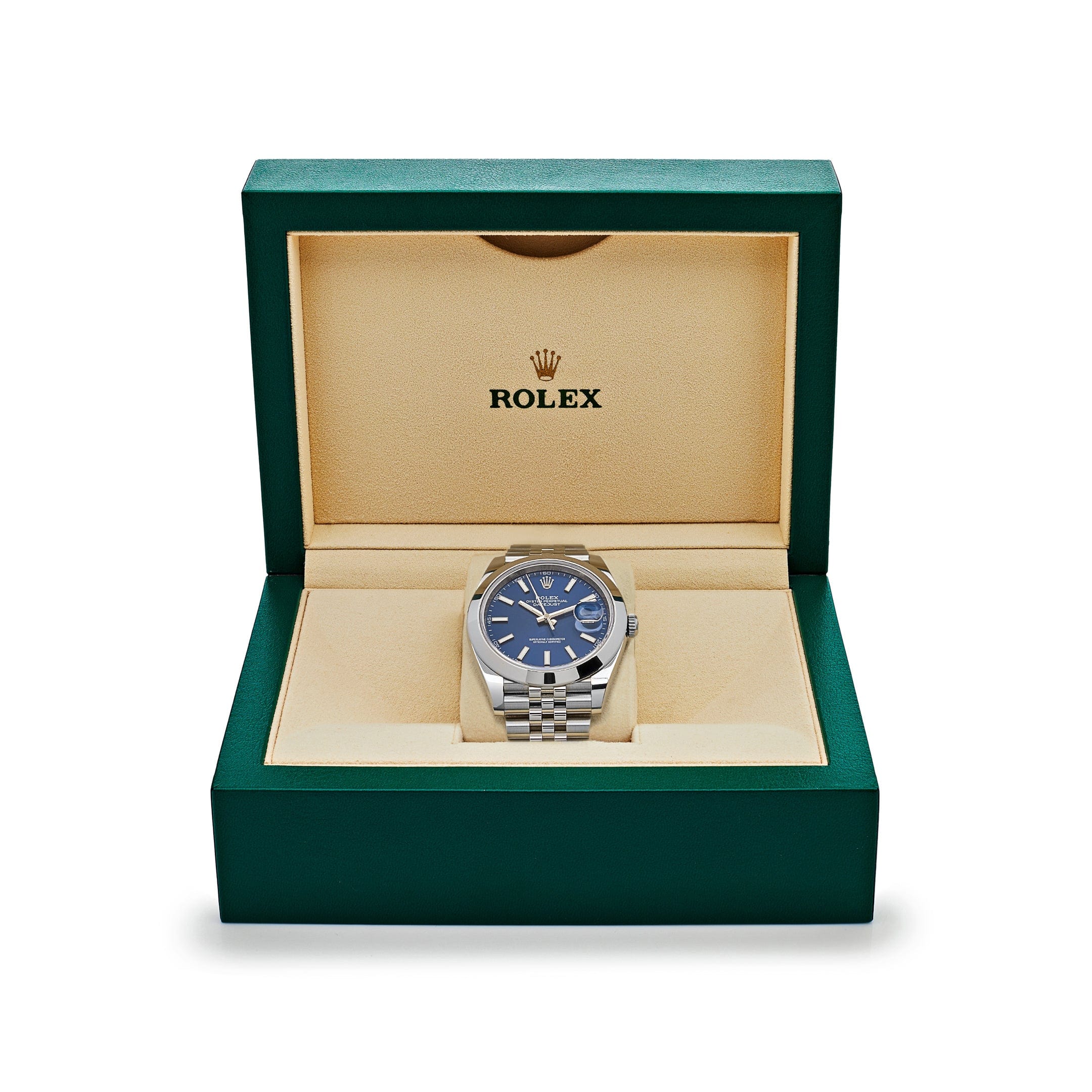 Rolex Datejust 41 126300 Stainless Steel Blue Dial Jubilee (2025)