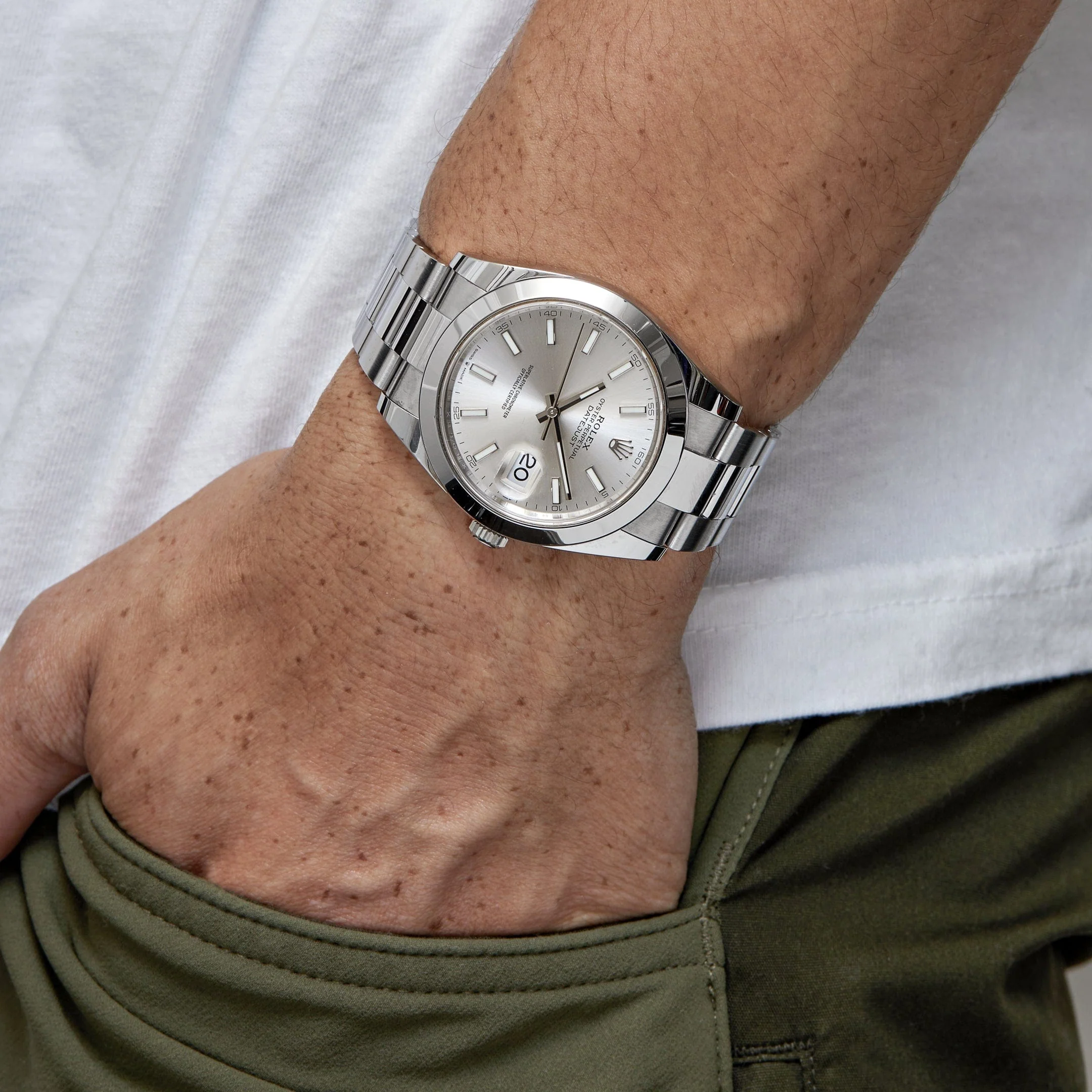 Rolex Datejust 41 126300 Stainless Steel Silver Dial Oyster (2025)