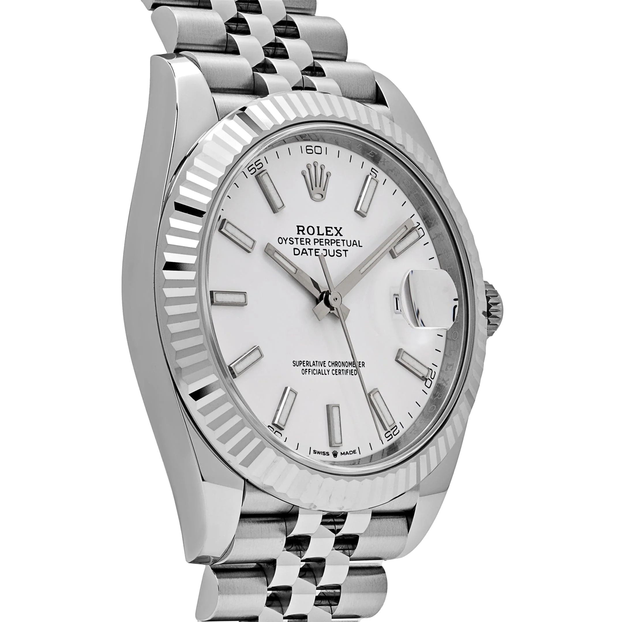 Rolex Datejust 41 126334 Stainless Steel White Dial Jubilee (2025)