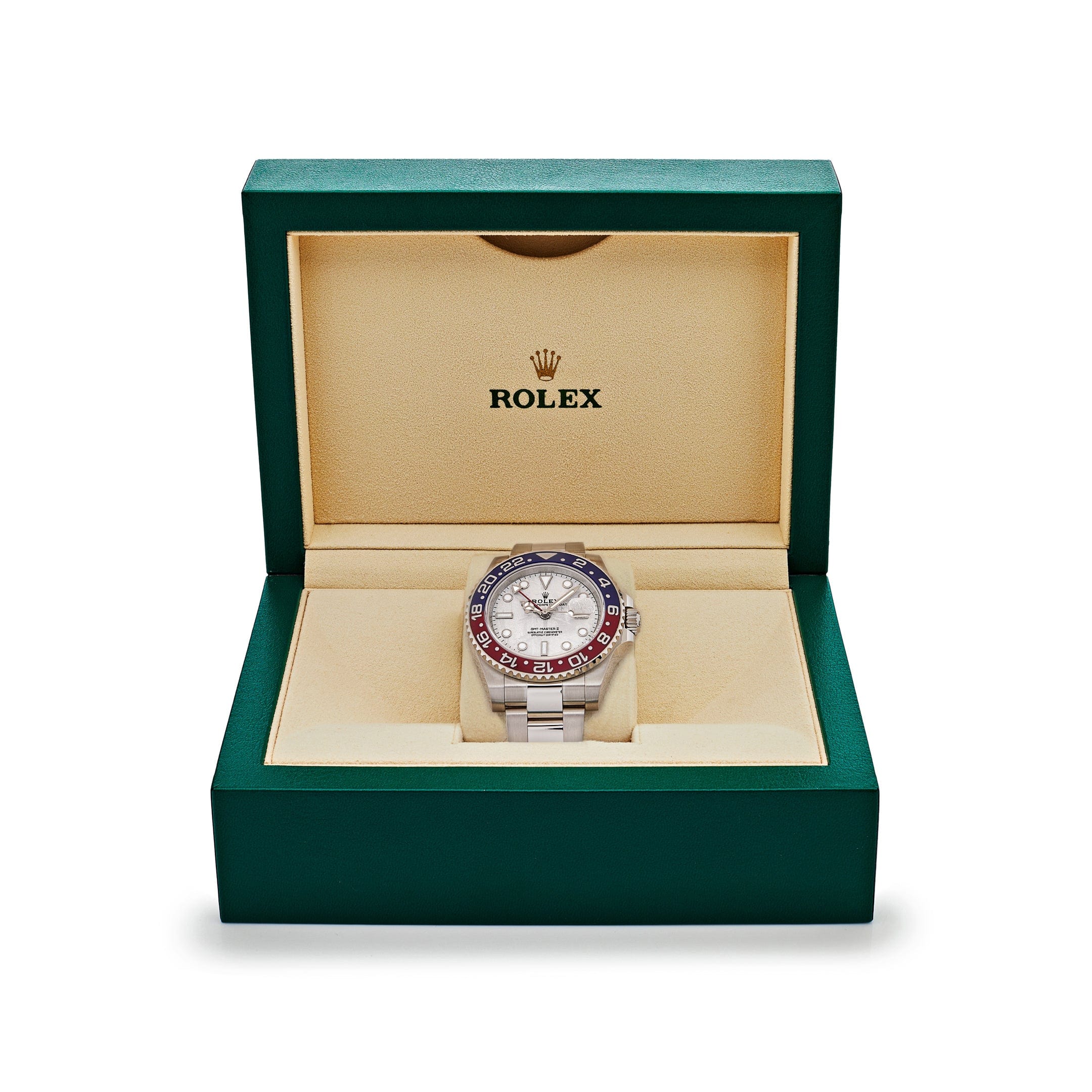 Rolex GMT-Master II 126719BLRO 'Pepsi' White Gold Meteorite Dial