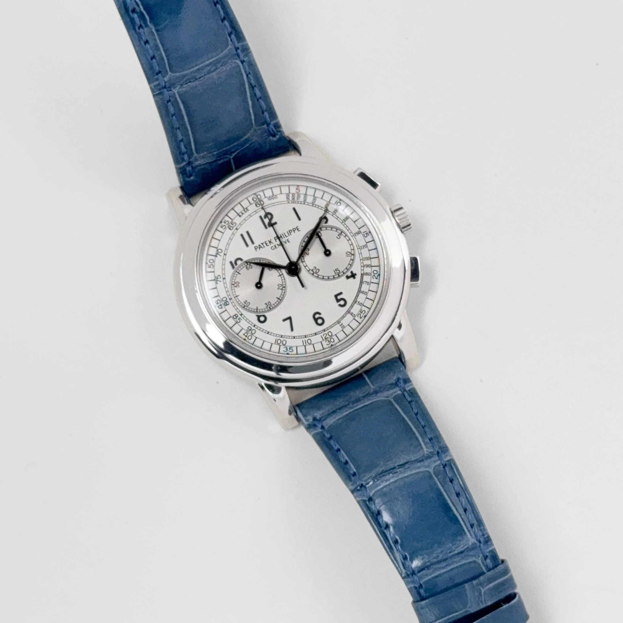 Patek Philippe Complications 5070G-001 Chronograph White Gold Silver Dial (2003)