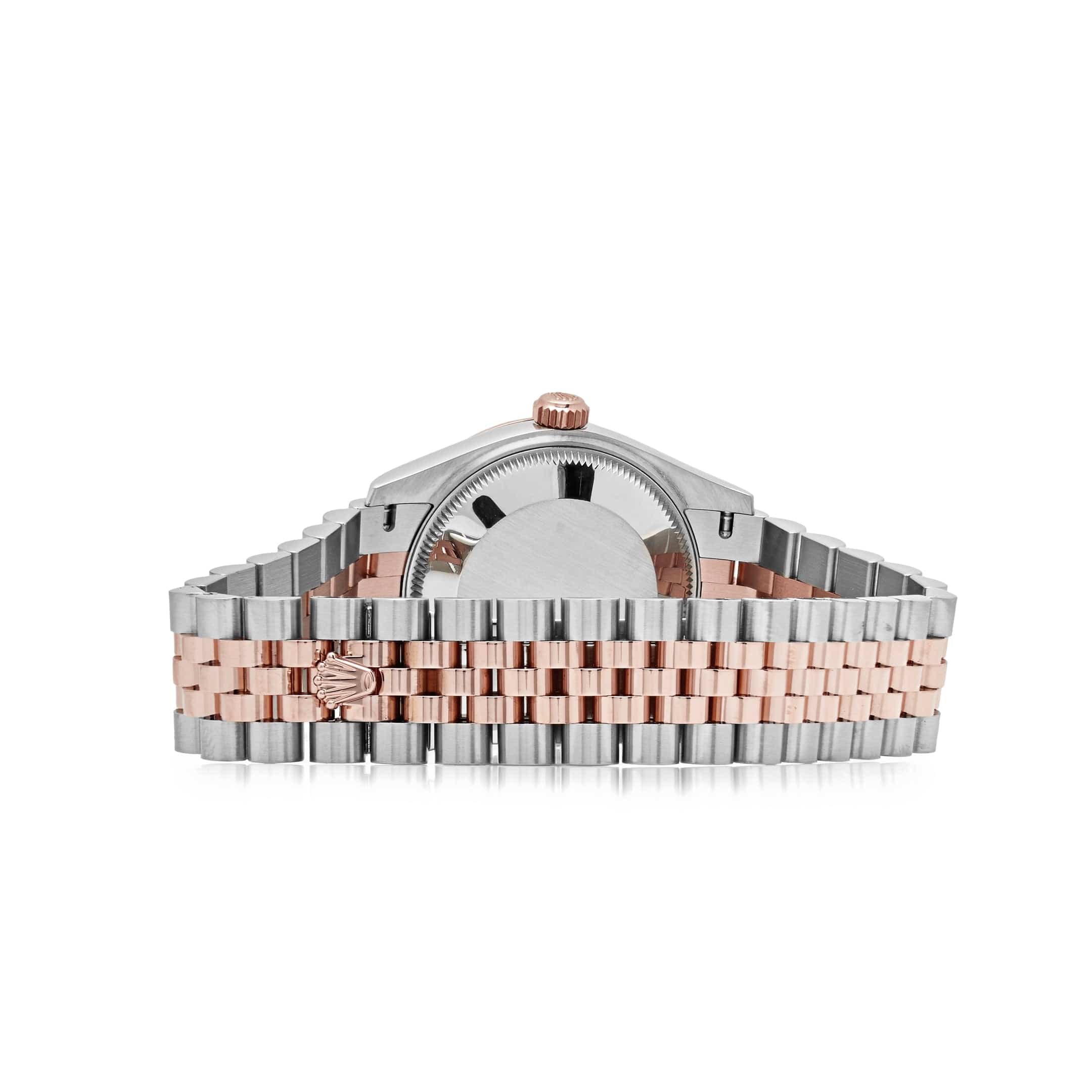 Rolex Datejust 31 278271 'Ladies' Rose Gold Stainless Steel Roman Chocolate Dial Jubilee (2024)