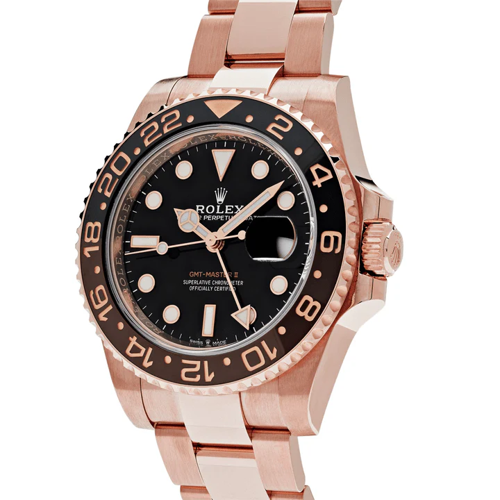 Rolex GMT-Master II 126715CHNR 'Root Beer' Rose Gold Black Dial (2025)