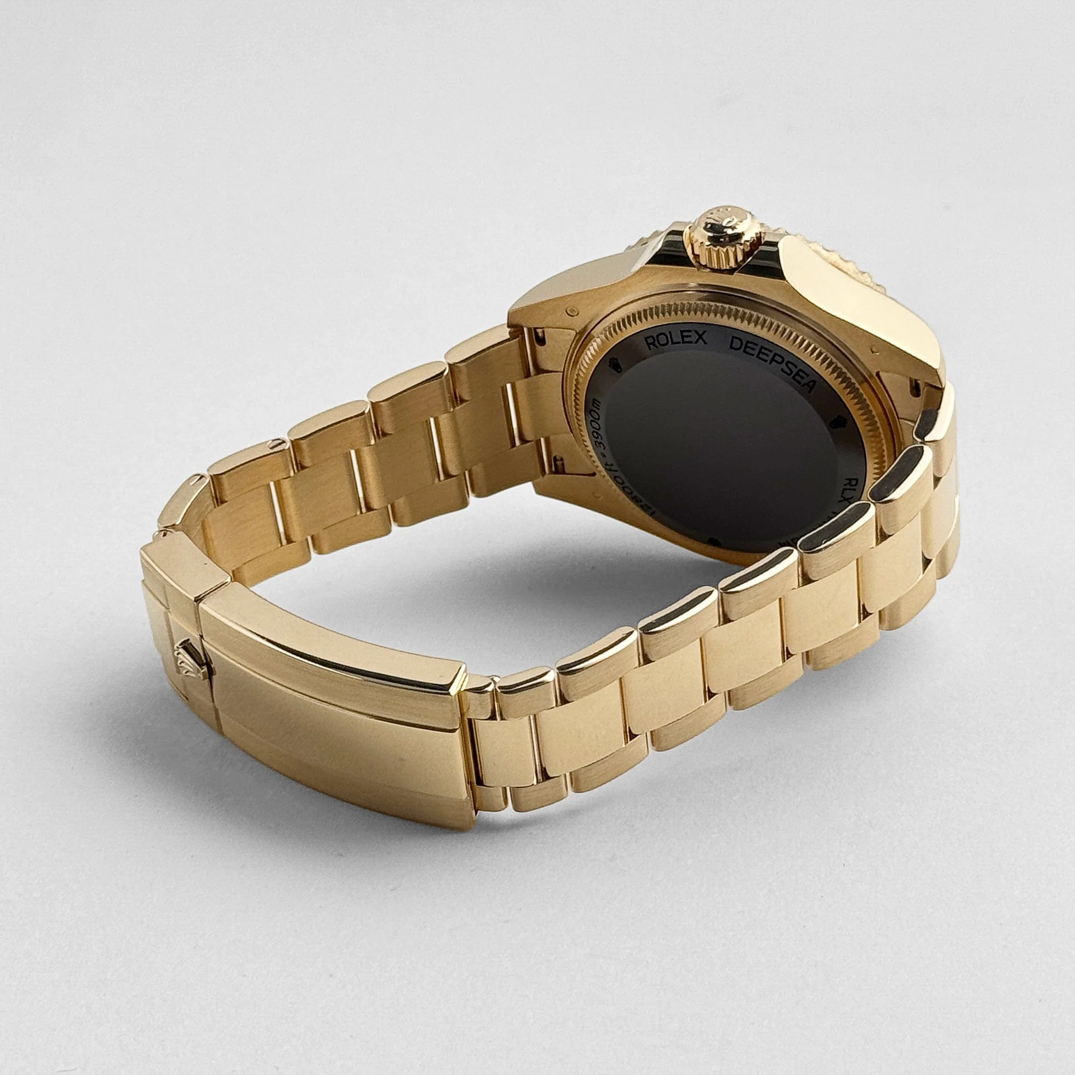 Rolex Deepsea 136668LB Yellow Gold Blue Dial Oyster