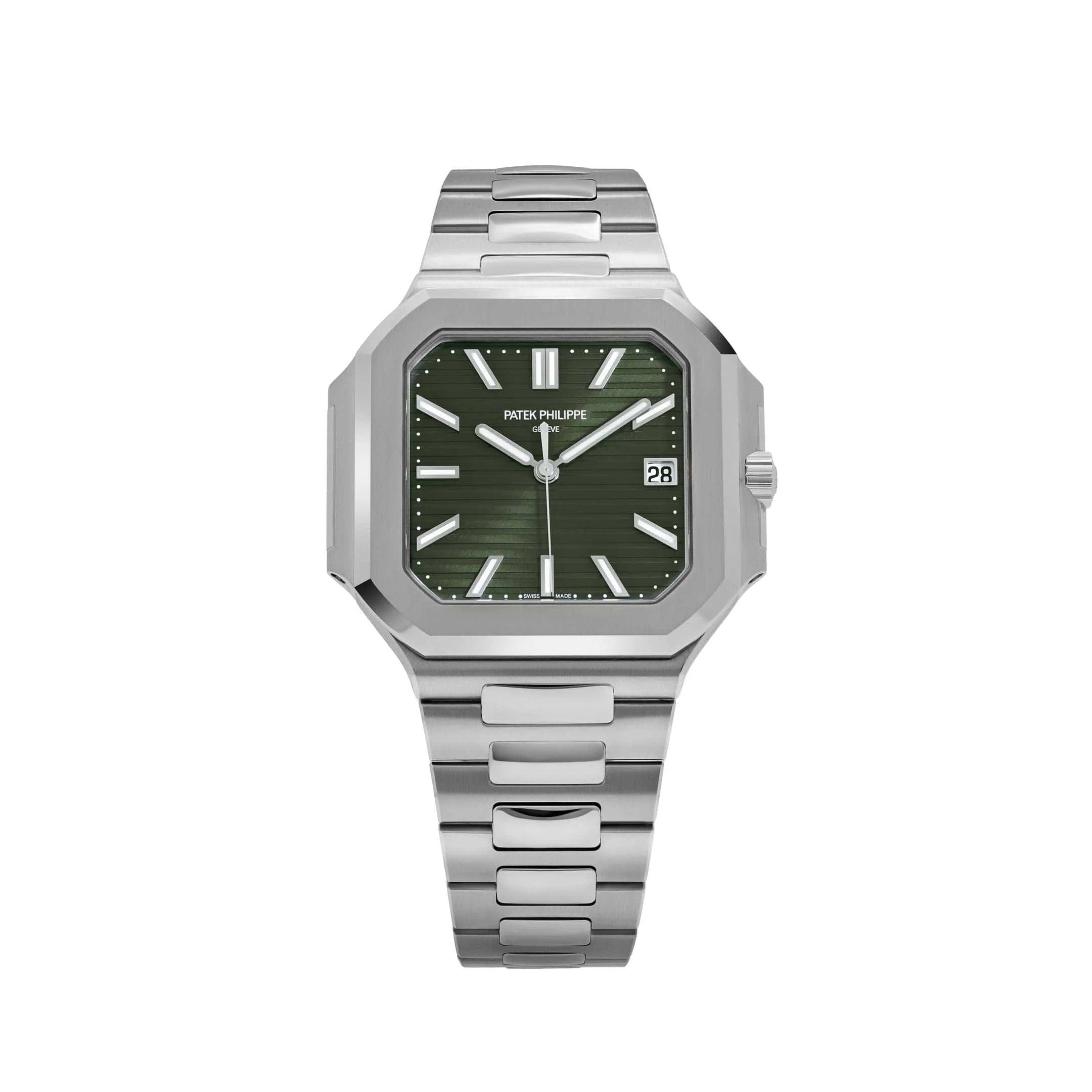 Patek Philippe Cubitus 5821/1A-001 Stainless Steel Green Dial (2025)