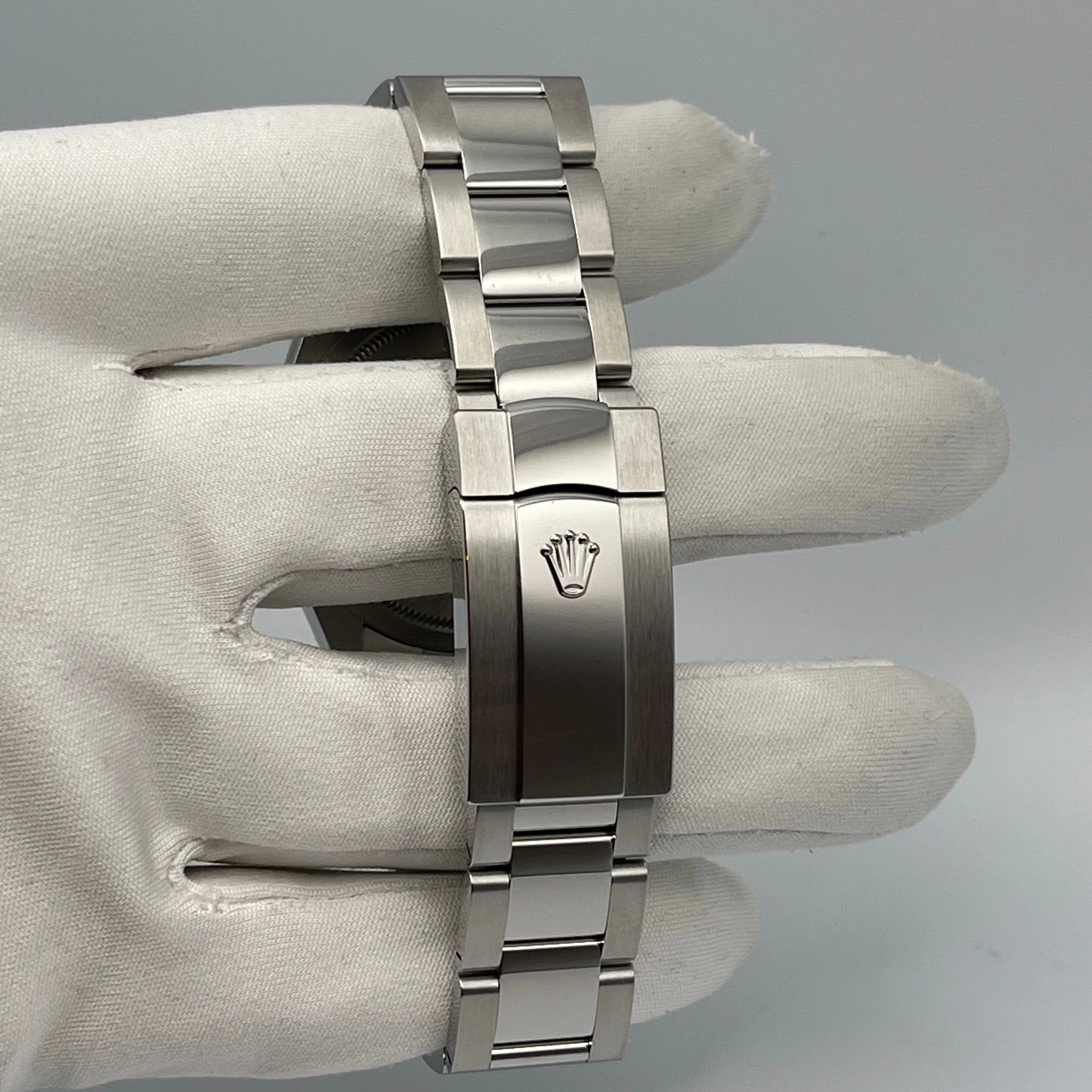 Rolex Datejust 36 126234 White Gold Stainless Steel Blue Dial Oyster