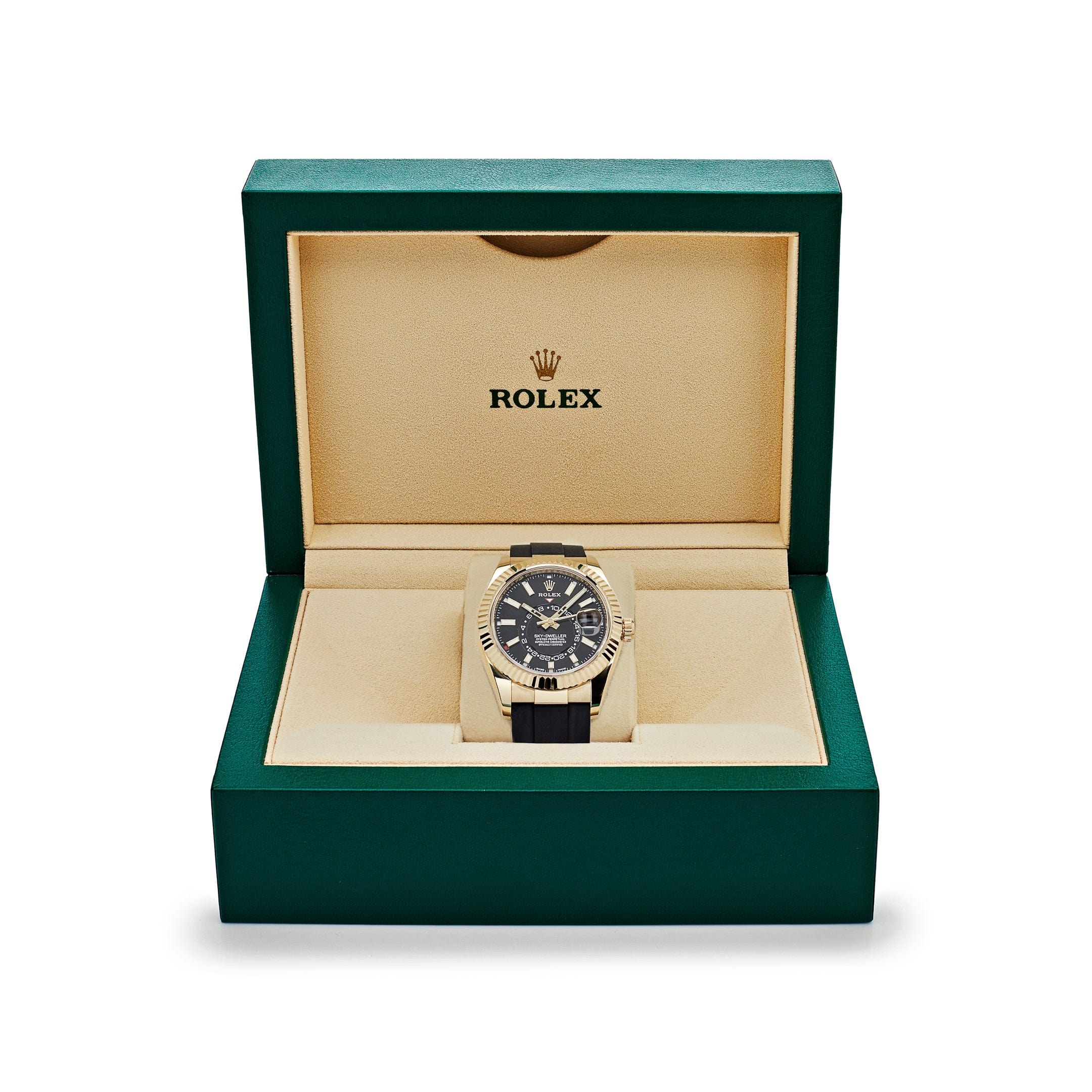 Rolex Sky-Dweller 336238 Yellow Gold  Bright Black Dial (2024)