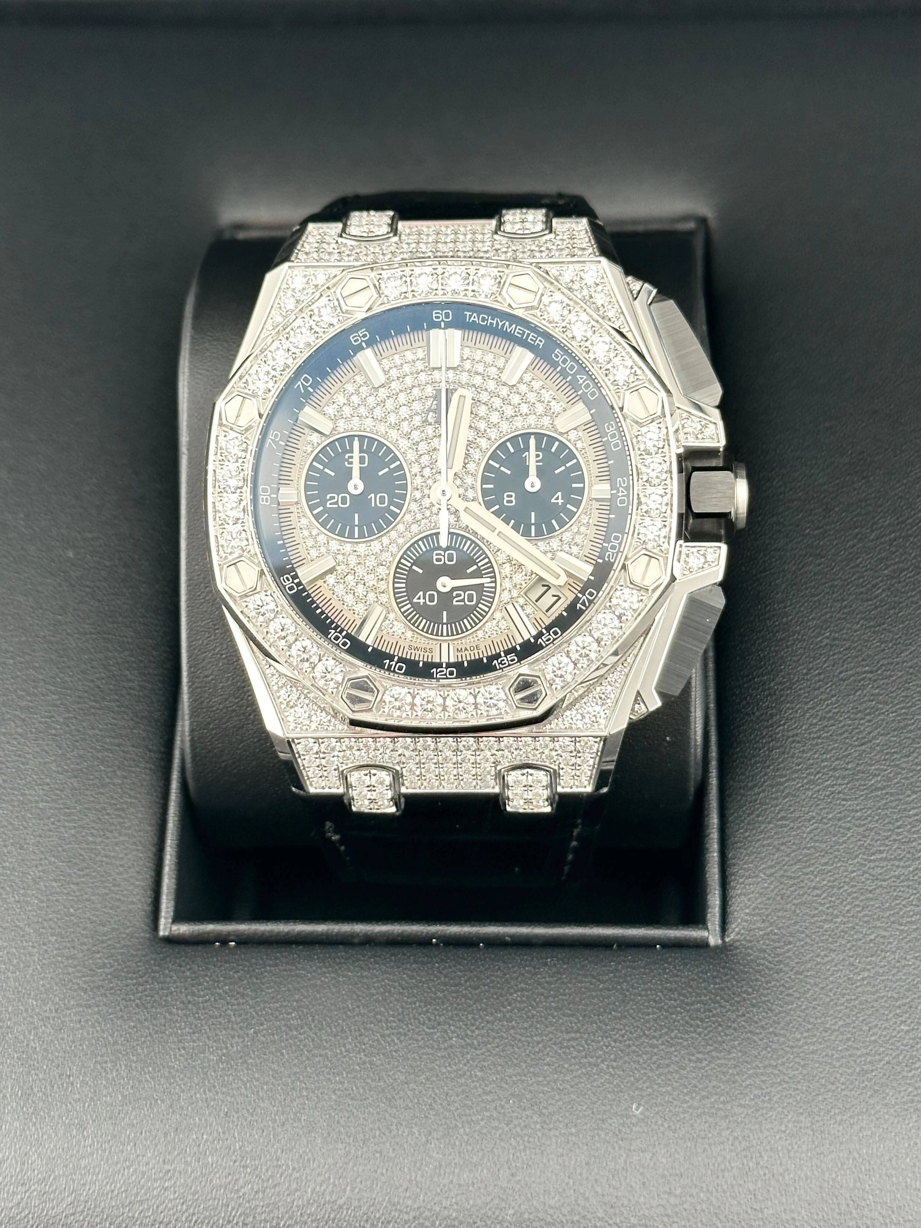 Audemars Piguet Royal Oak Offshore 26423BC.ZZ.D002CA.01 Chronograph Diamond Case And Bezel