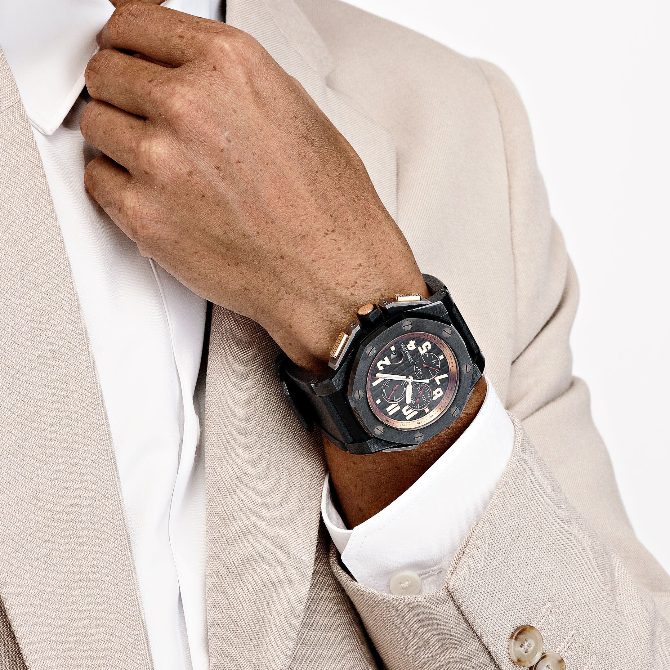 Audemars Piguet Royal Oak Offshore 26378IO.OO.A001KE.01 'Arnold Schwarzenegger The Legacy Chronograph' Black Ceramic Black Dial (2011)