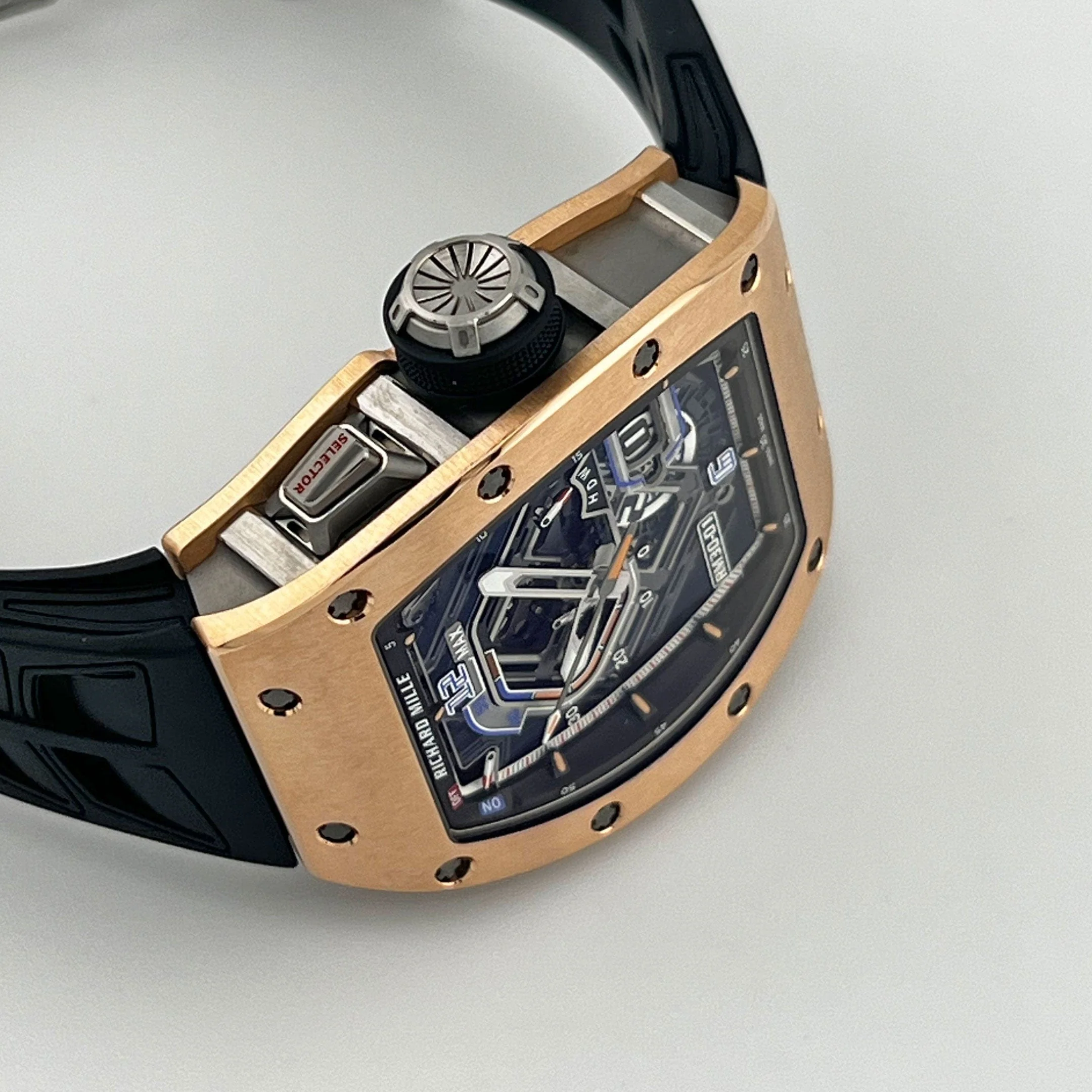 Richard Mille RM 30-01 Declutchable Rotor Rose Gold Skeleton Dial (2023)