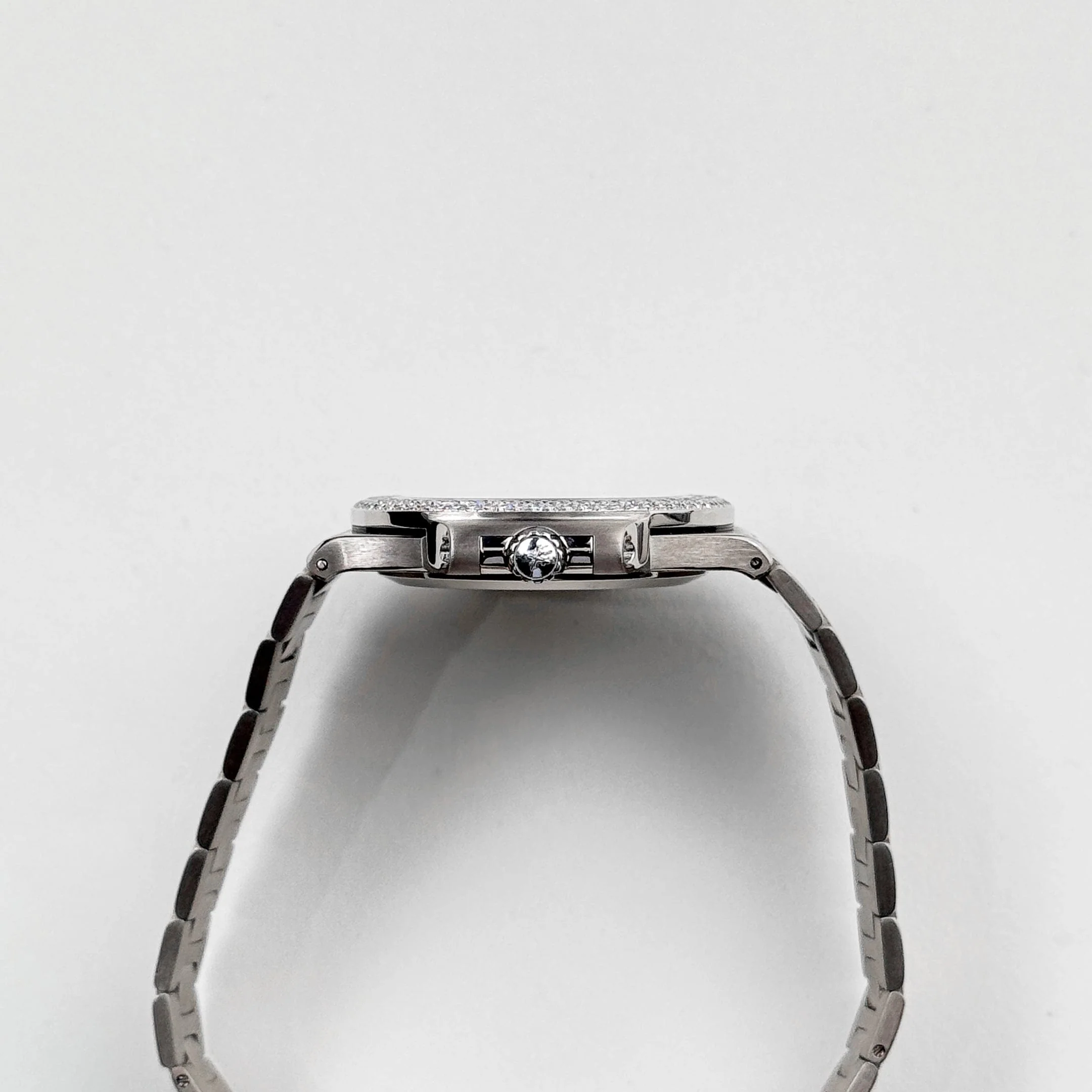 Patek Philippe Nautilus 3800/4G-001 White Gold White Dial Diamond Set (2004)