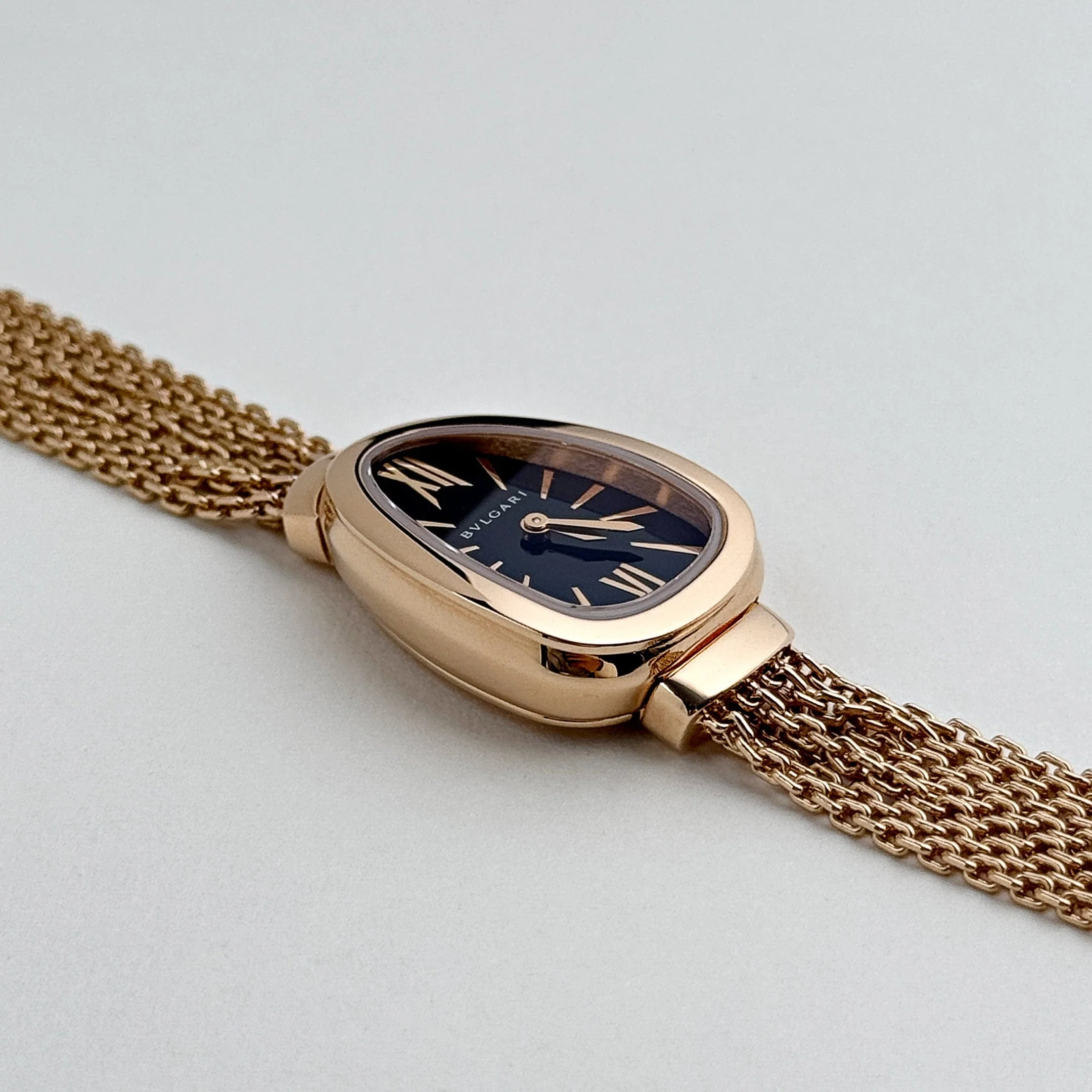 Bvlgari Serpenti 102728 'Ladies' Rose Gold Black Dial (2021)
