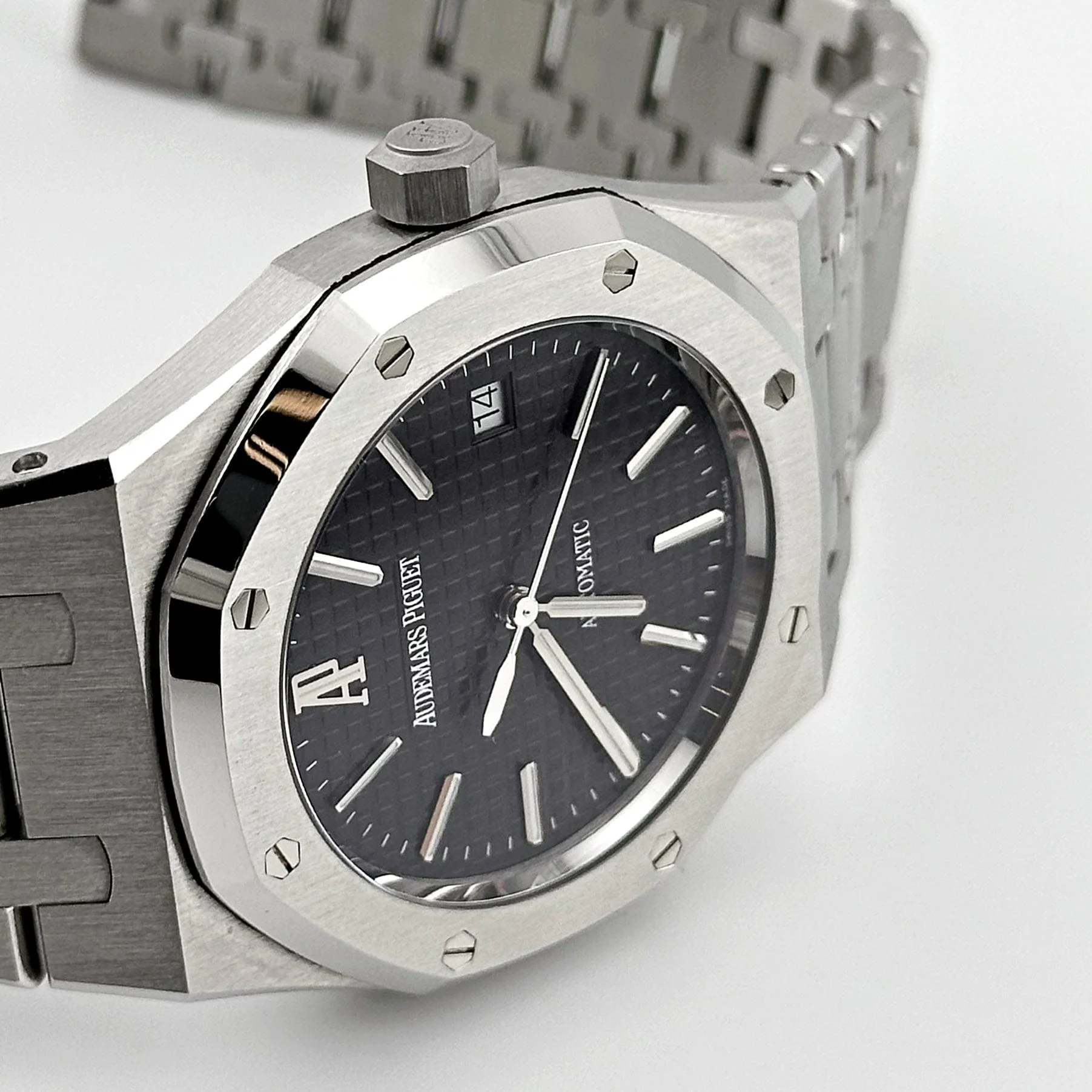 Audemars Piguet Royal Oak 15300ST.OO.1220ST.03 Selfwinding Stainless Steel Black Dial