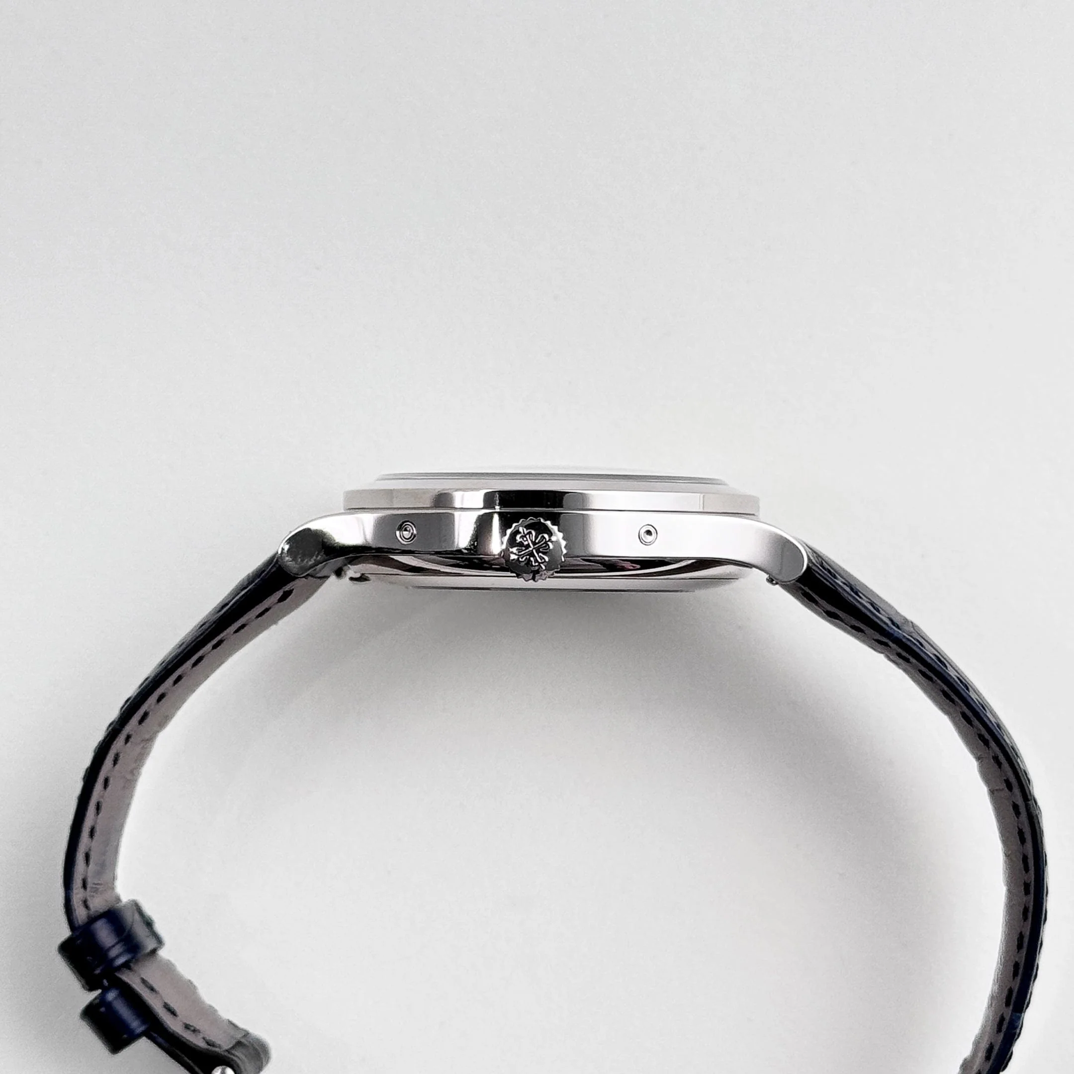 Patek Philippe Complications 5396G-017 Annual Calendar Moon Phases White Gold Blue Dial (2025)